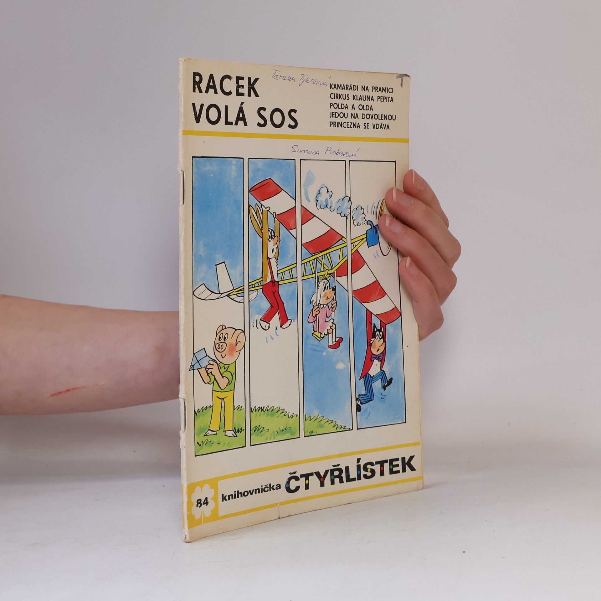 Ljuba Štíplová Čtyřlístek 84. Racek volá SOS