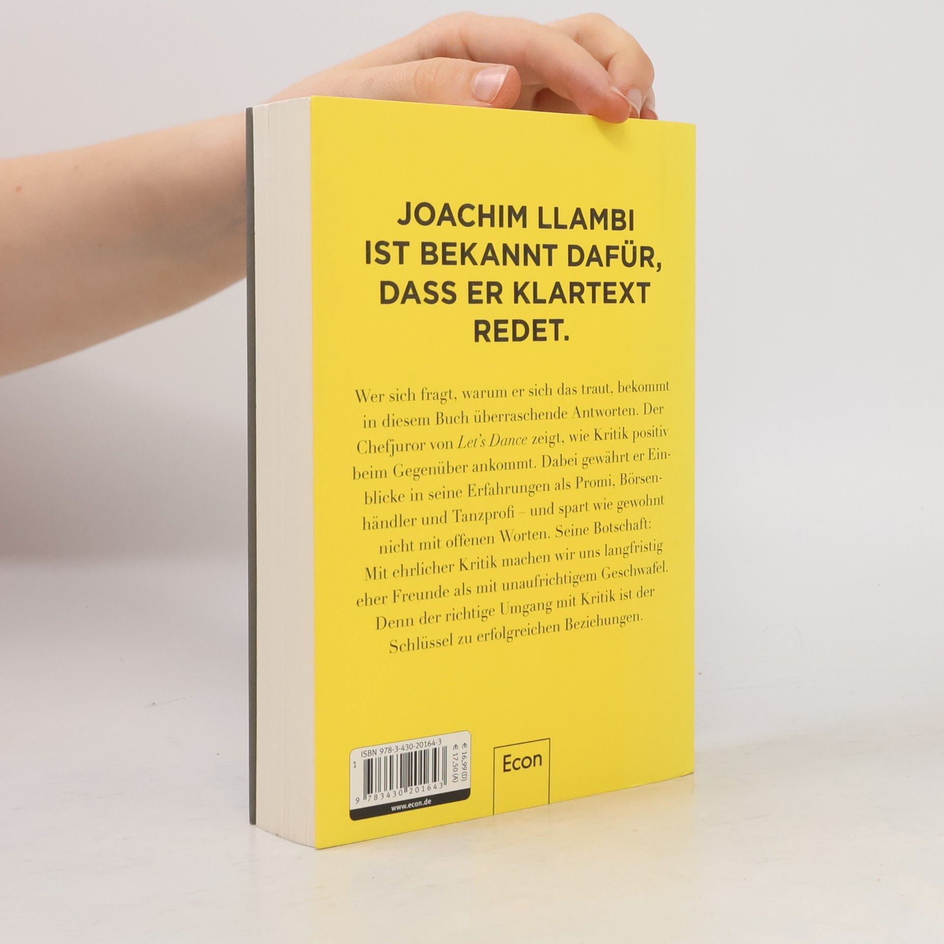 Joachim Llambi Das wollte ich Ihnen schon immer mal sagen