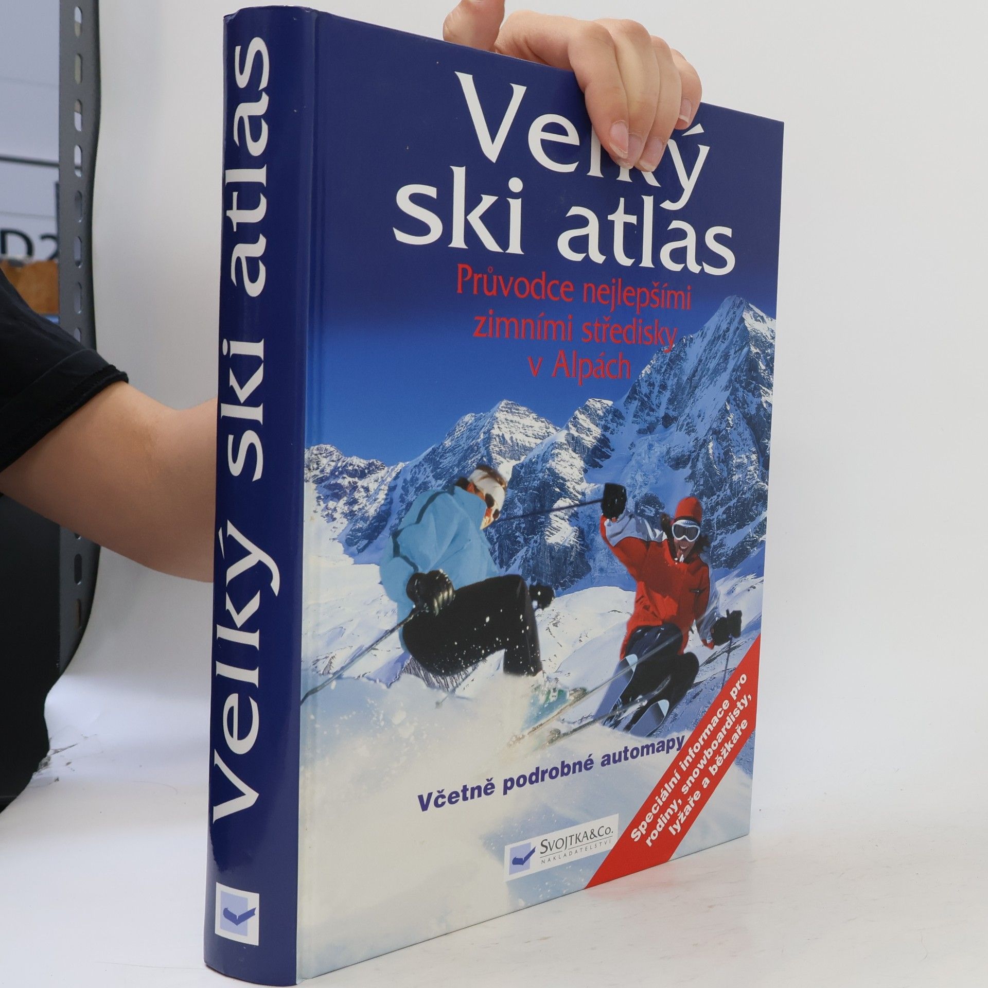 Autorenkollektiv Velký ski atlas. Průvodce nejlepšími zimními středisky v Alpách