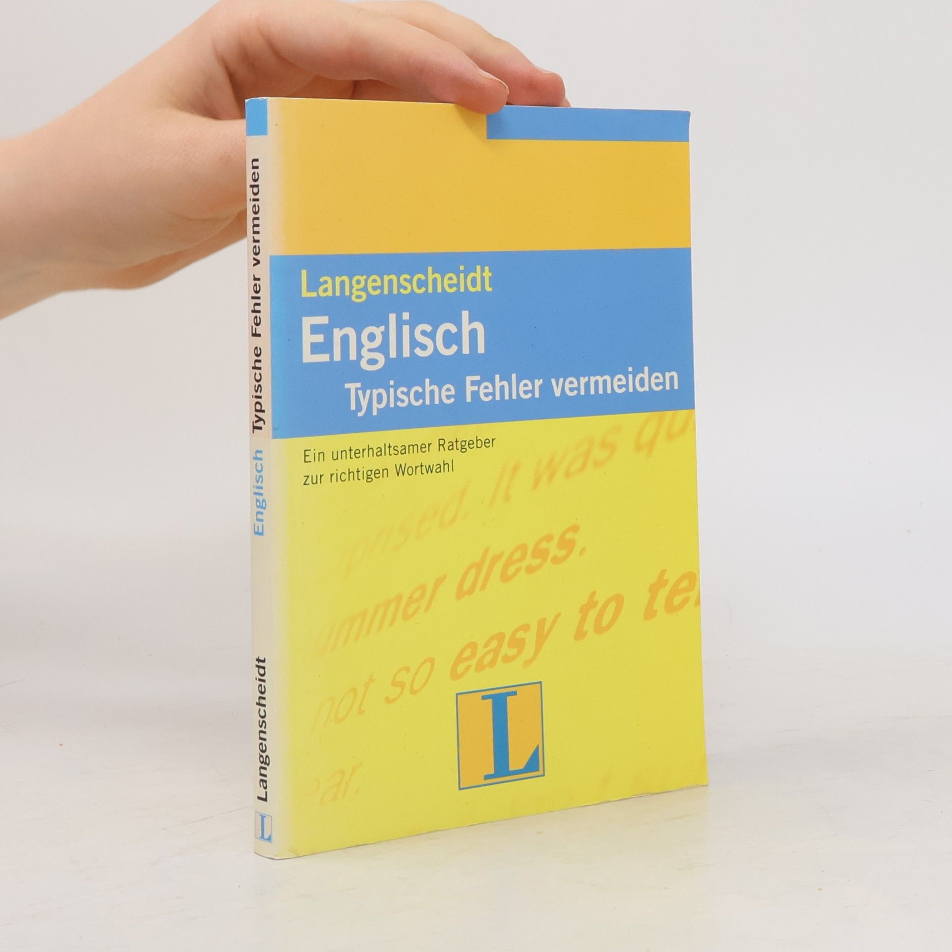 Kolektiv autorů Langenscheidt Englisch. Typische Fehler vermeiden