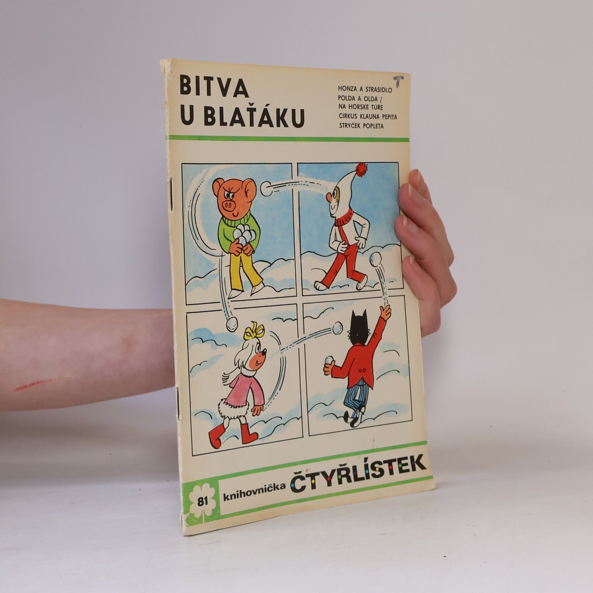 Ljuba Štíplová Čtyřlístek 81. Bitva u Blaťáku