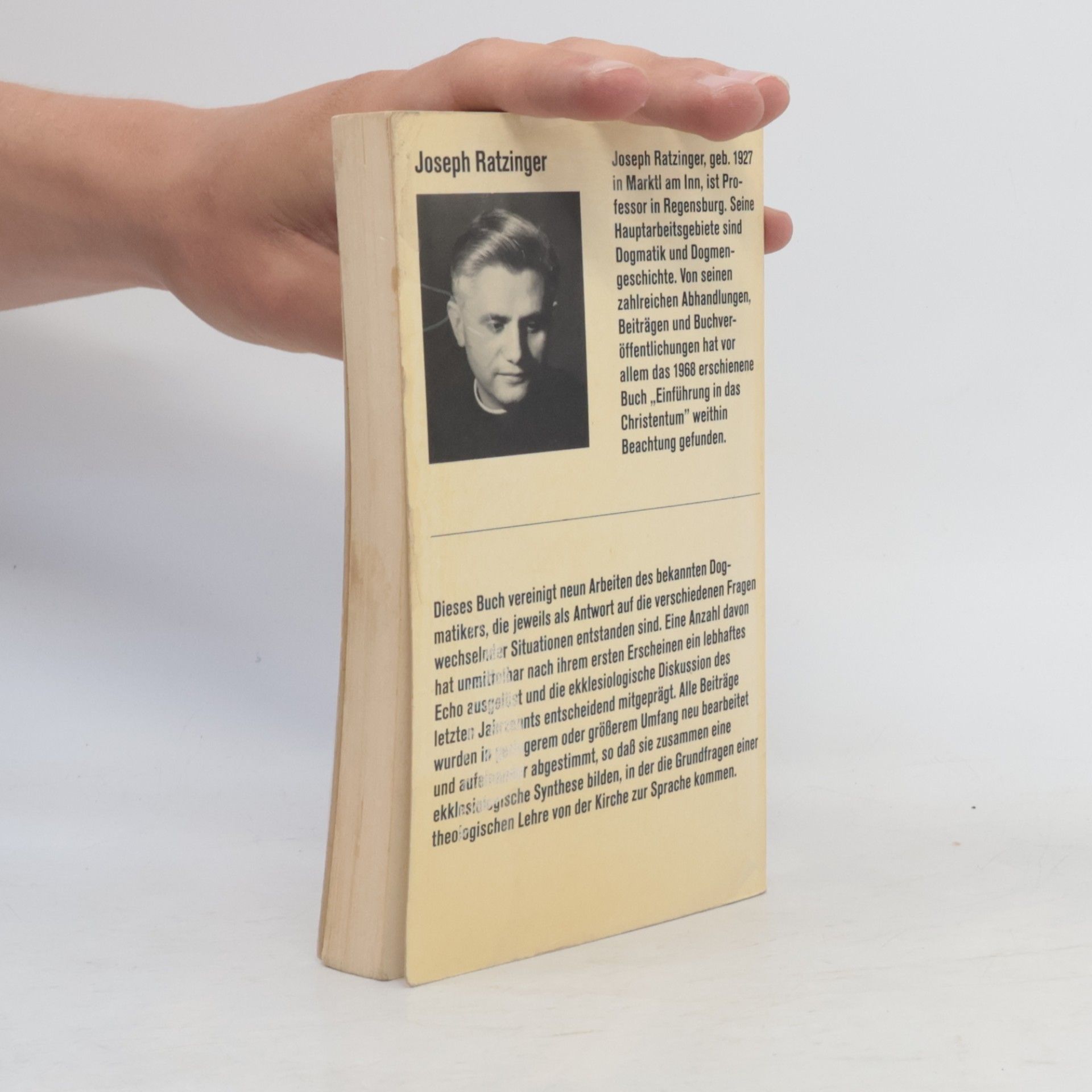 Joseph Ratzinger Das neue Volk Gottes