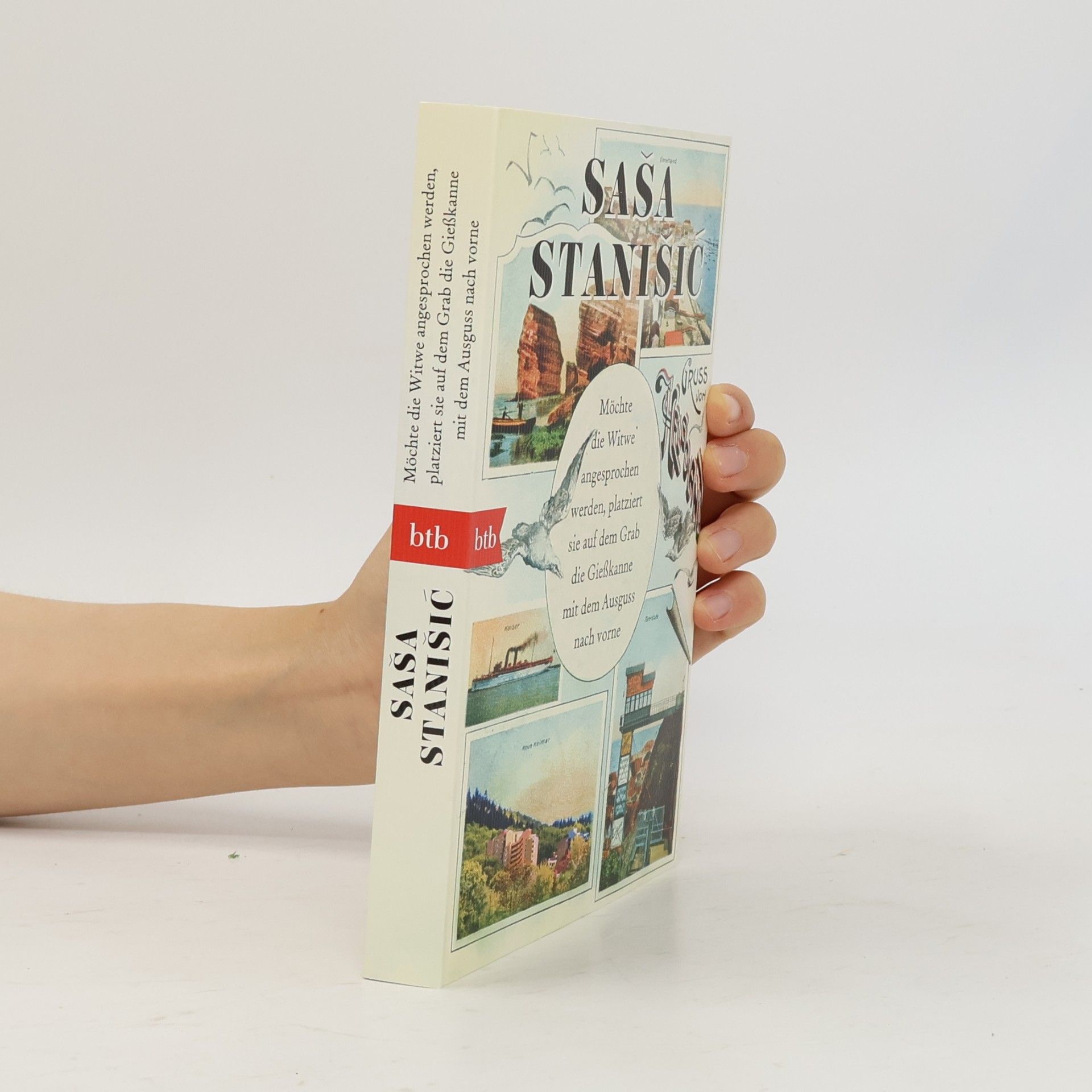 Saša Stanišič Möchte die Witwe angesprochen werden, platziert sie auf dem Grab die Gießkanne mit dem Ausguss nach vorne - Spiegel Bestseller