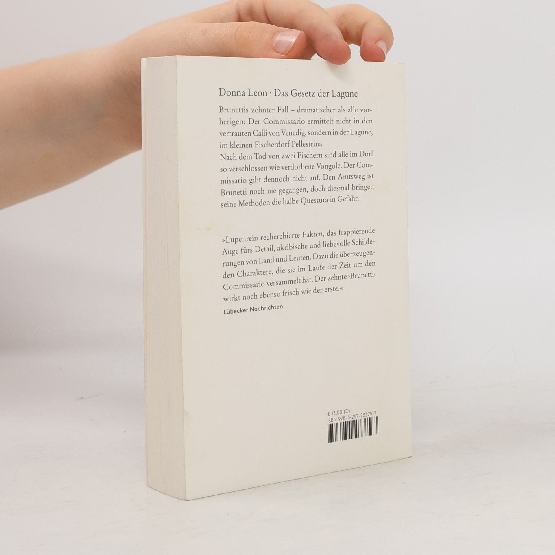 Donna Leon Das Gesetz der Lagune