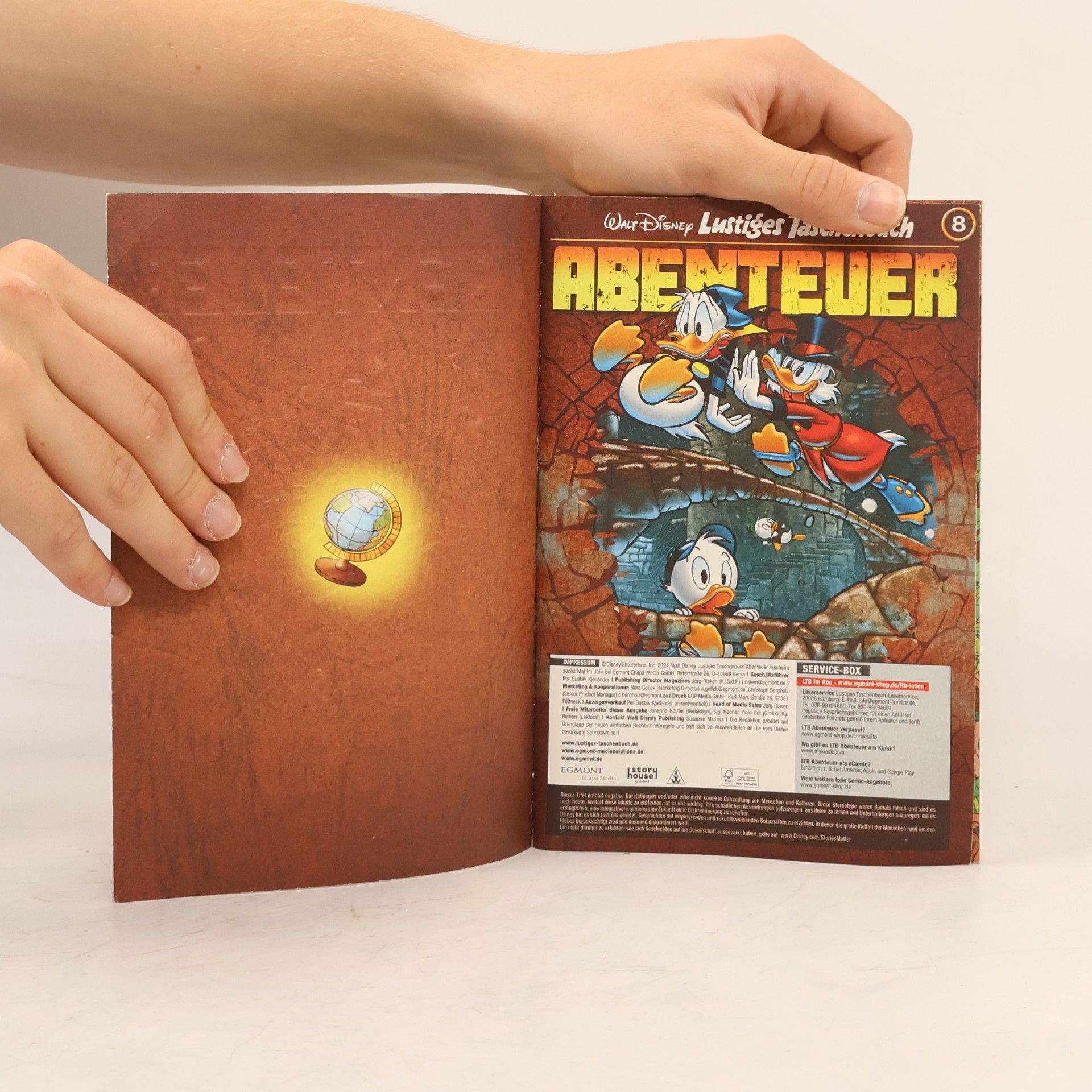 Walt Disney Lustiges Taschenbuch Abenteuer 8. Die Steine der Kelten