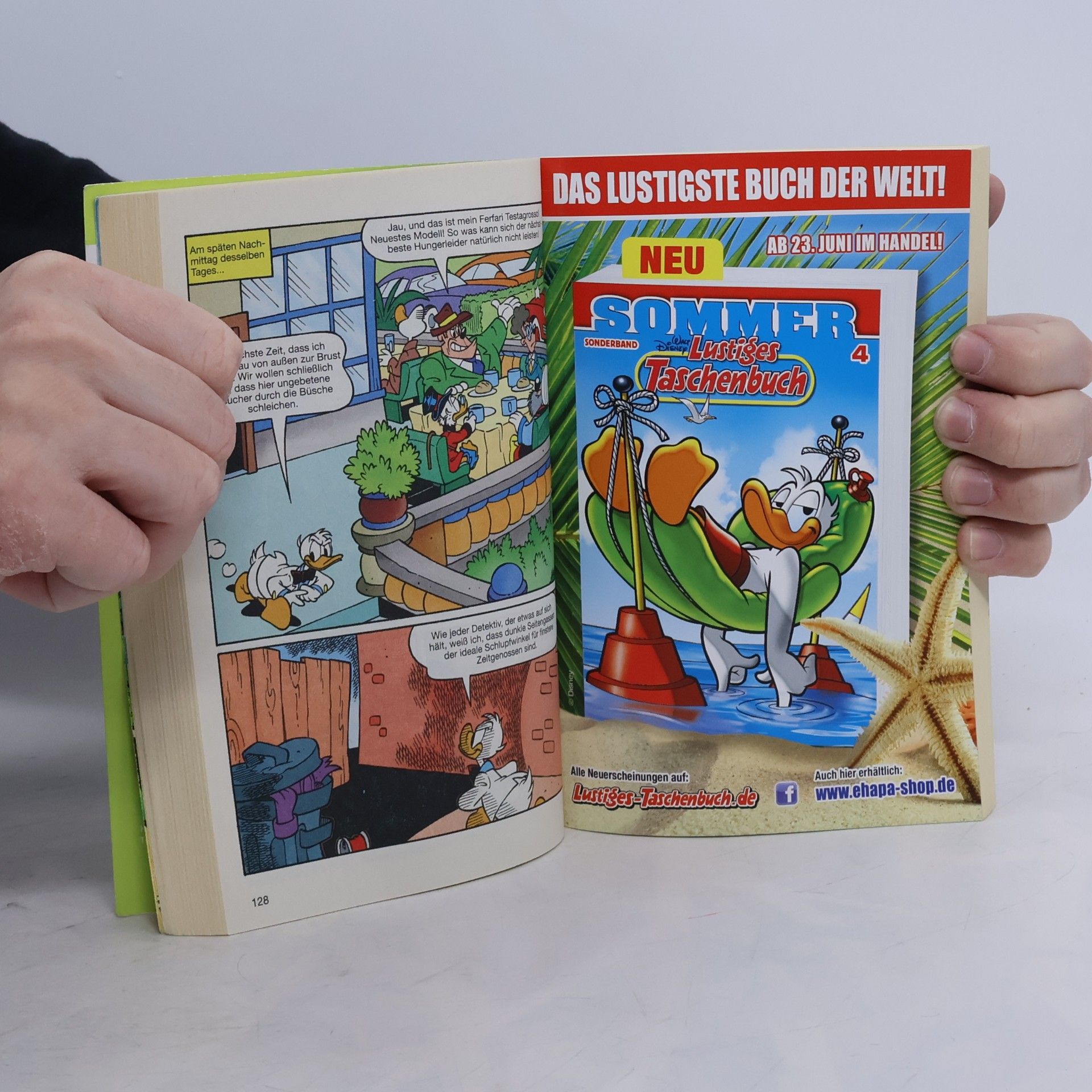 Walt Disney Lustiges Taschenbuch 456. Dagobert auf Tour