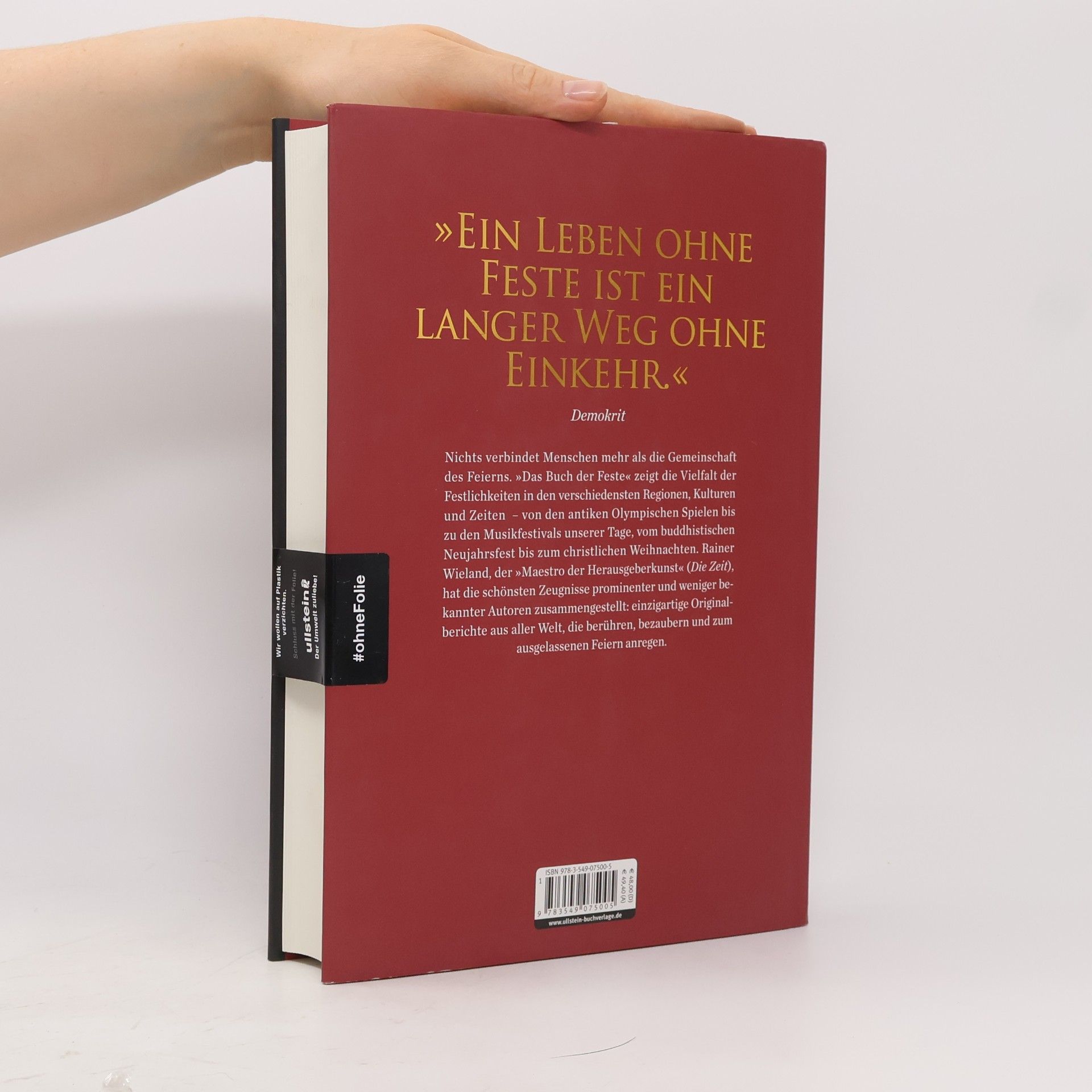 Rainer Wieland Das Buch der Feste