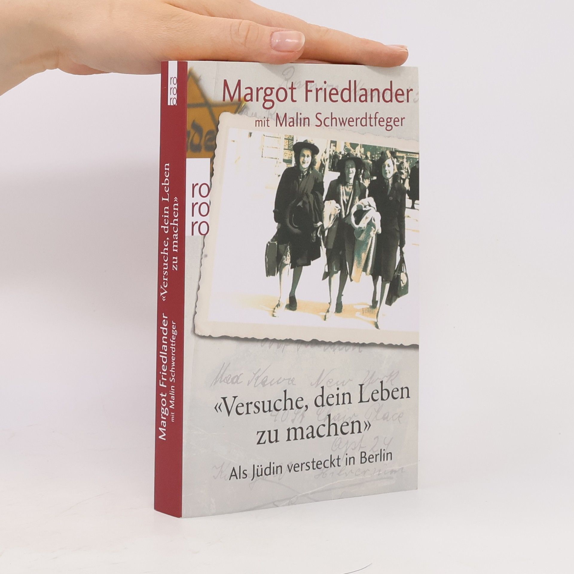 Margot Friedländer "Versuche, dein Leben zu machen"
