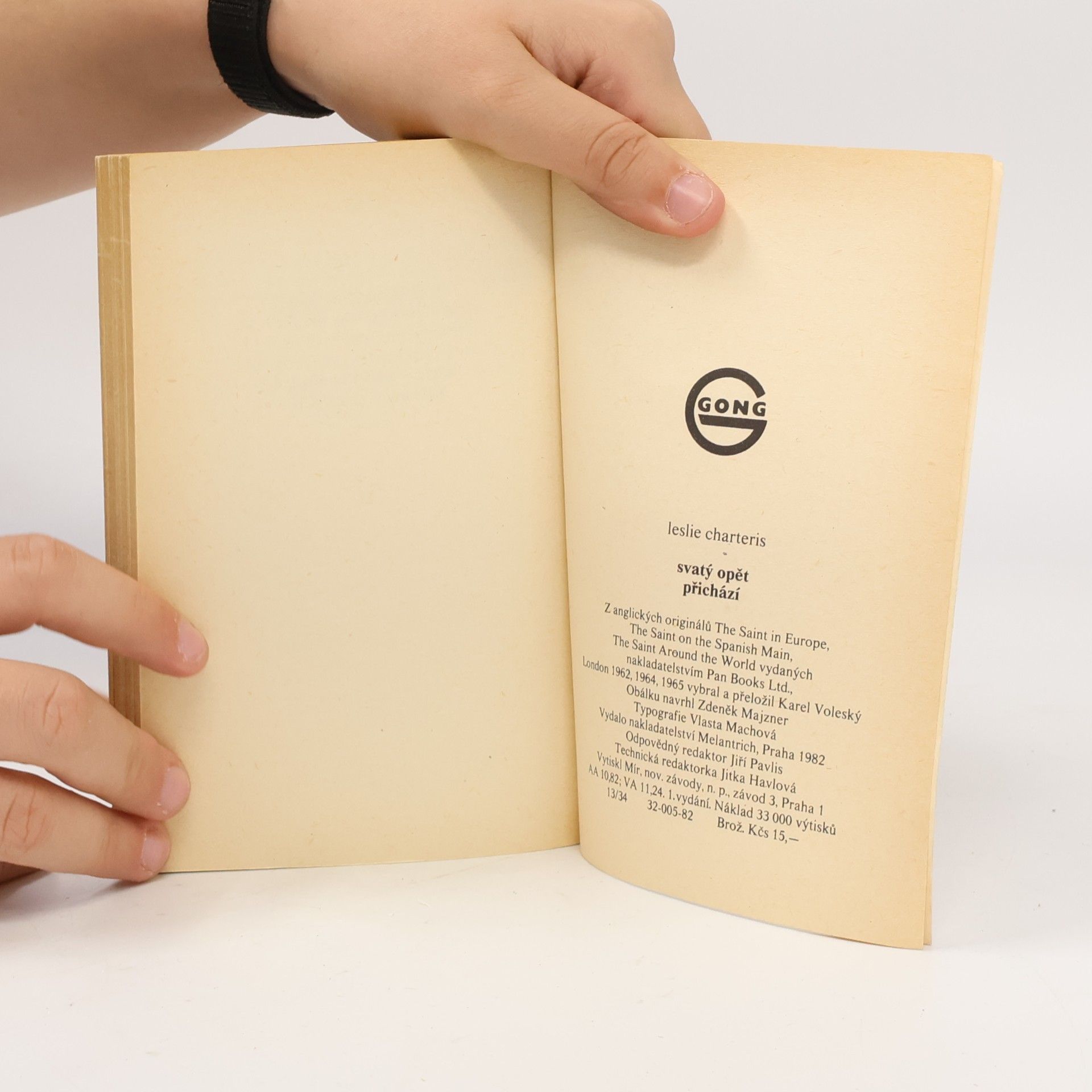 Leslie Charteris Svatý opět přichází