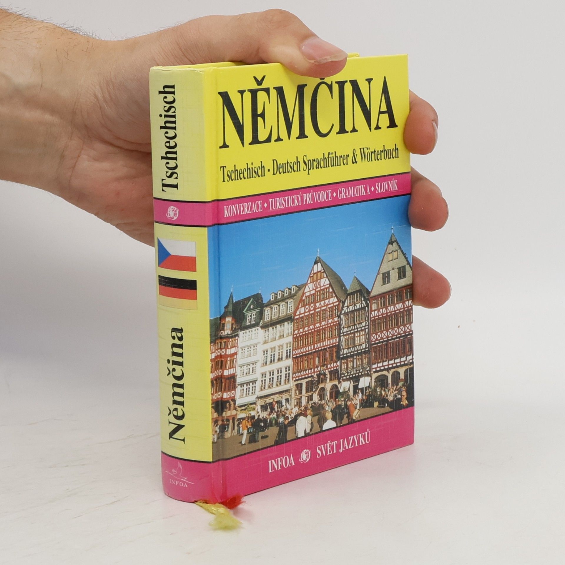 Jana Navrátilová Němčina: Tschechisch-deutsch Sprachführer & Wörterbuch: Konverzace - turistický průvodce - gramatika - slovník