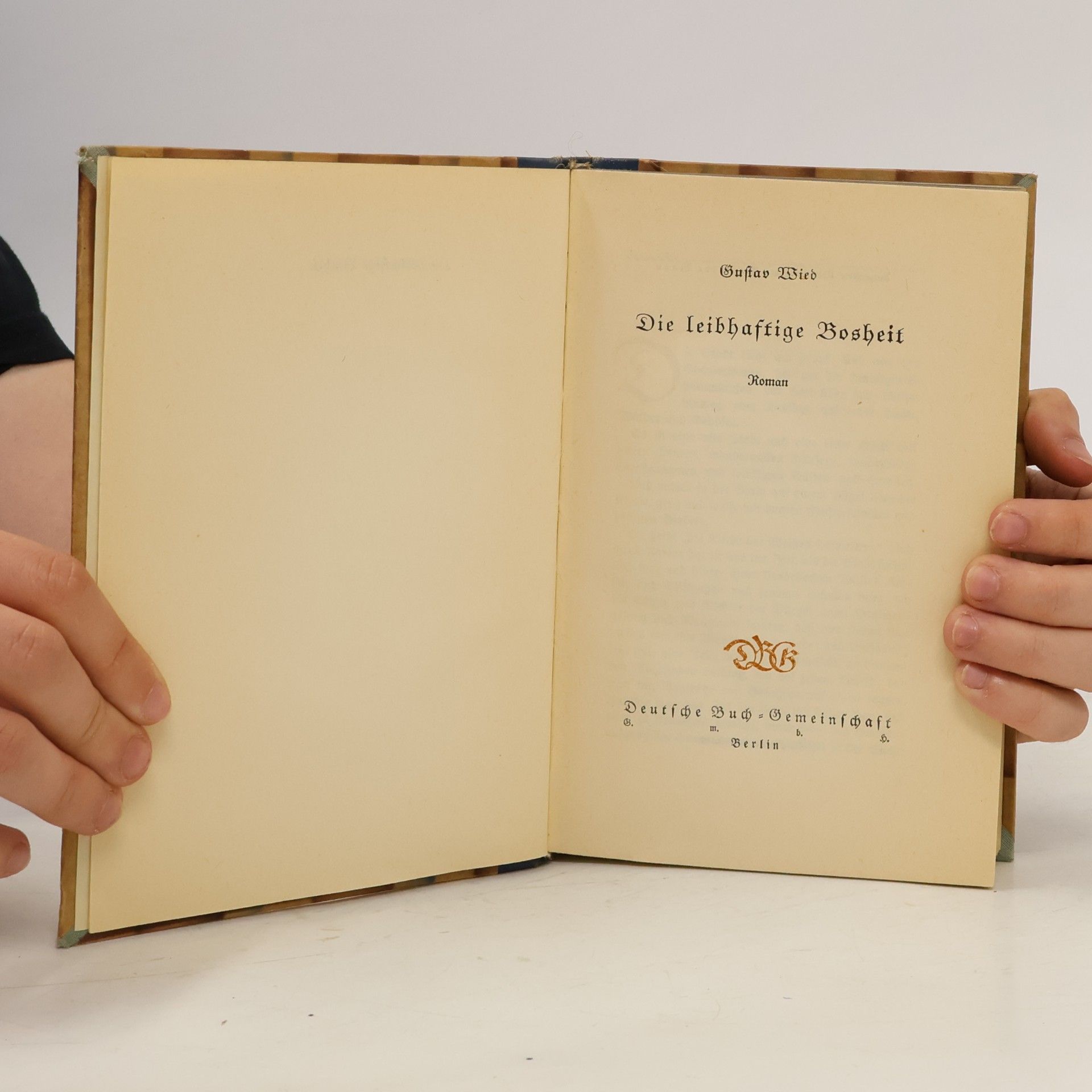 Gustav Wied Die leibhaftige Bosheit