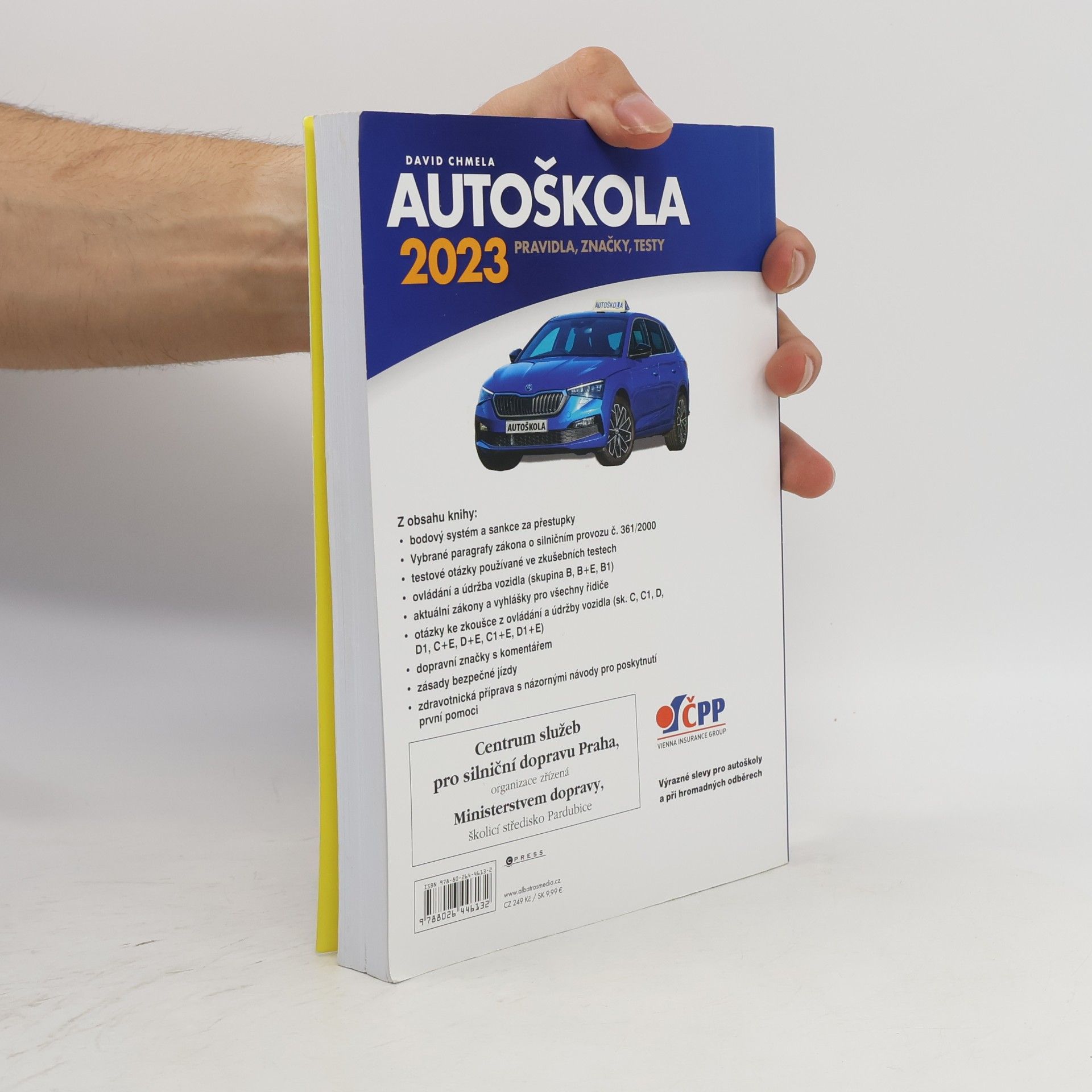 David Chmela Autoškola : pravidla, značky, testy : 2023
