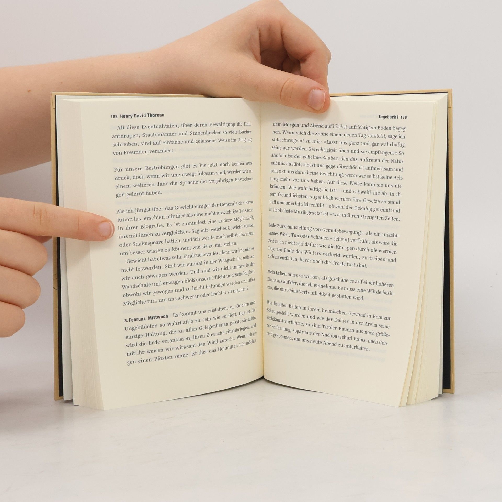 Henry David Thoreau Tagebuch I