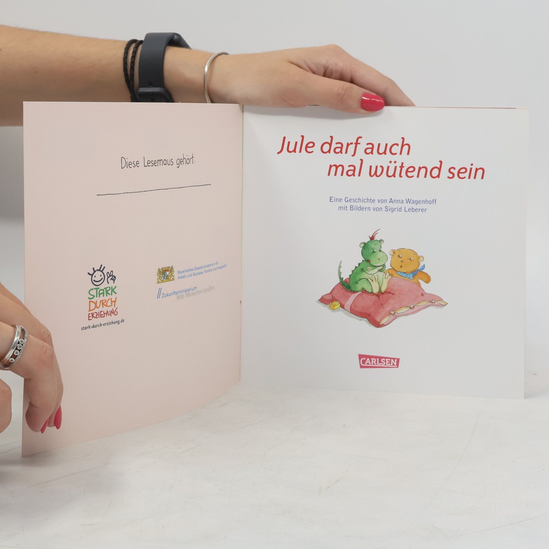 Anna Wagenhoff Jule darf auch mal wütend sein