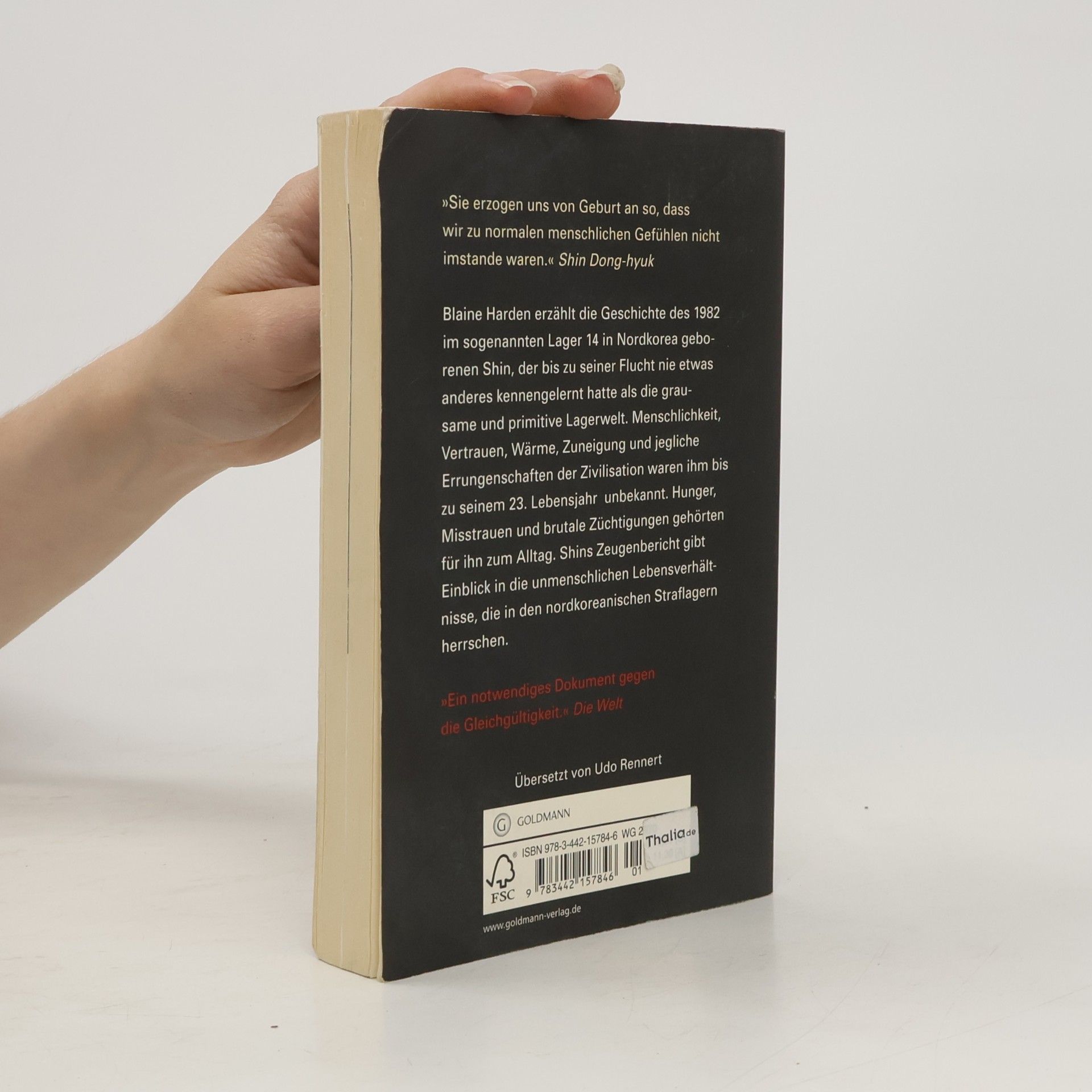 Blaine Harden Flucht aus Lager 14