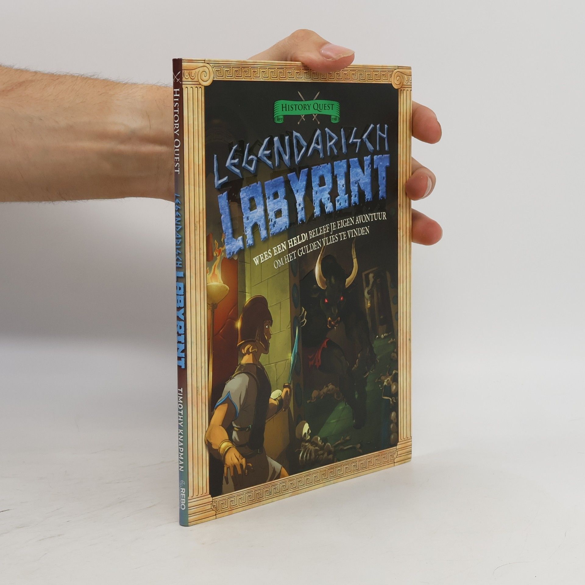 Timothy Knapman History Quest: Legendarisch labyrint