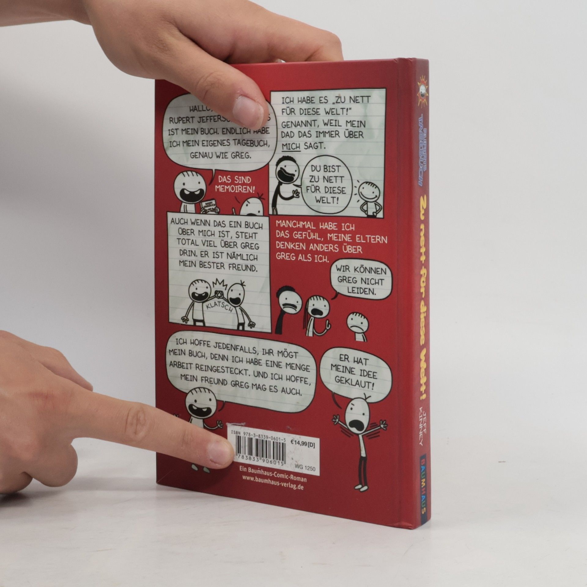 Jeff Kinney Ruperts Tagebuch: Zu nett für diese Welt! Jetzt rede ich!