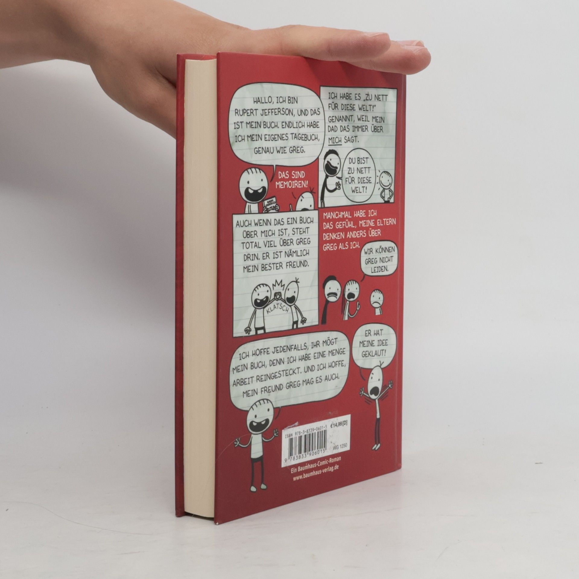 Jeff Kinney Ruperts Tagebuch: Zu nett für diese Welt! Jetzt rede ich!