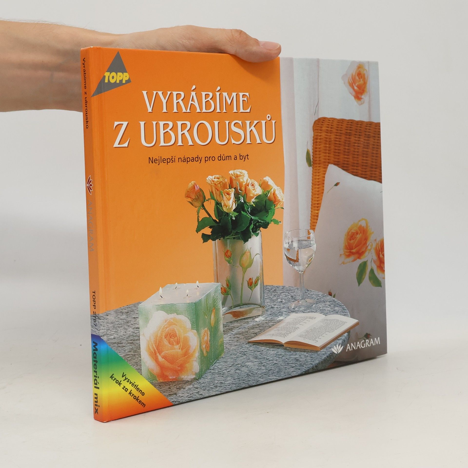 Ruth Burgos Vyrábíme z ubrousků : nejlepší nápady pro dům a byt