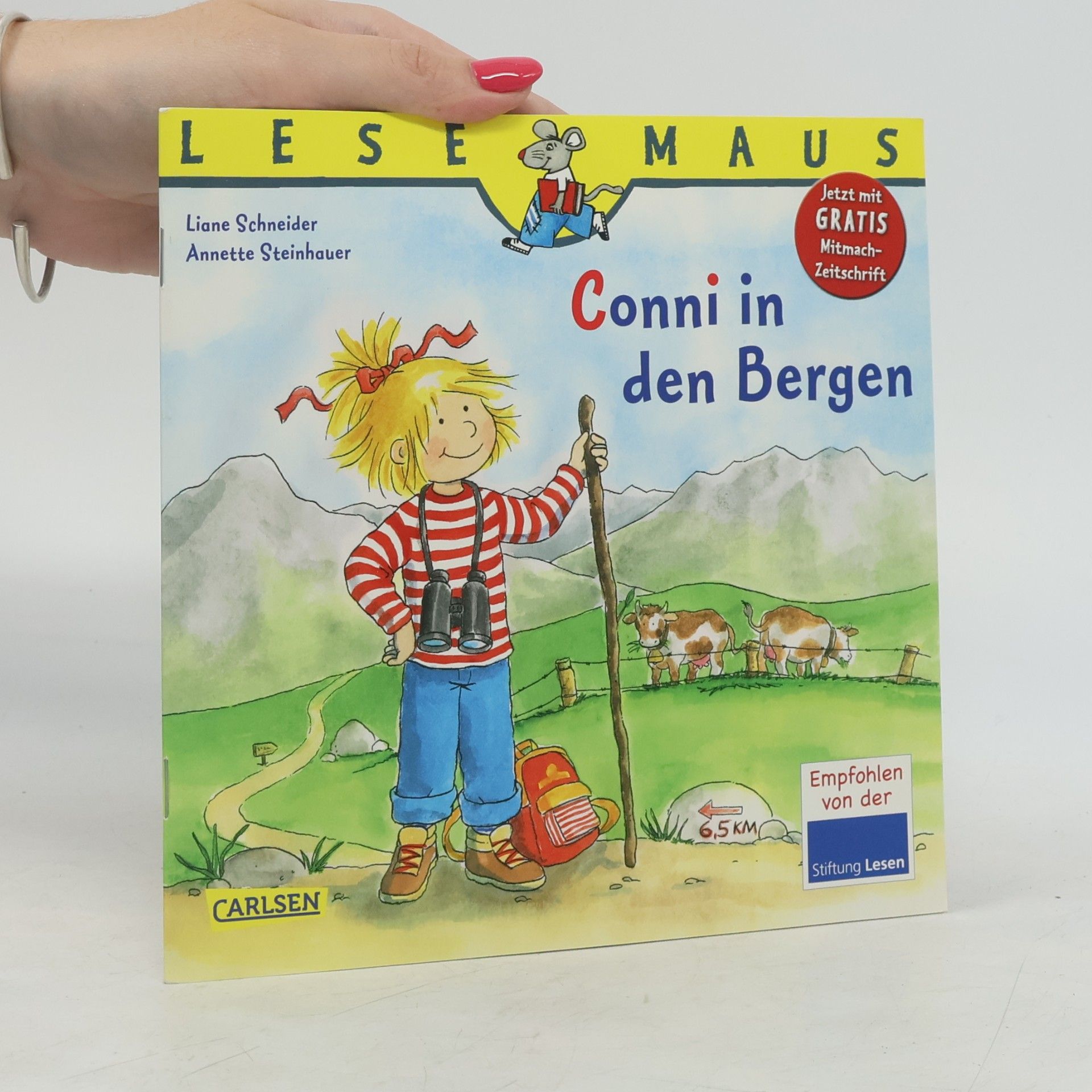 Lianne Schneider Conni in den Bergen