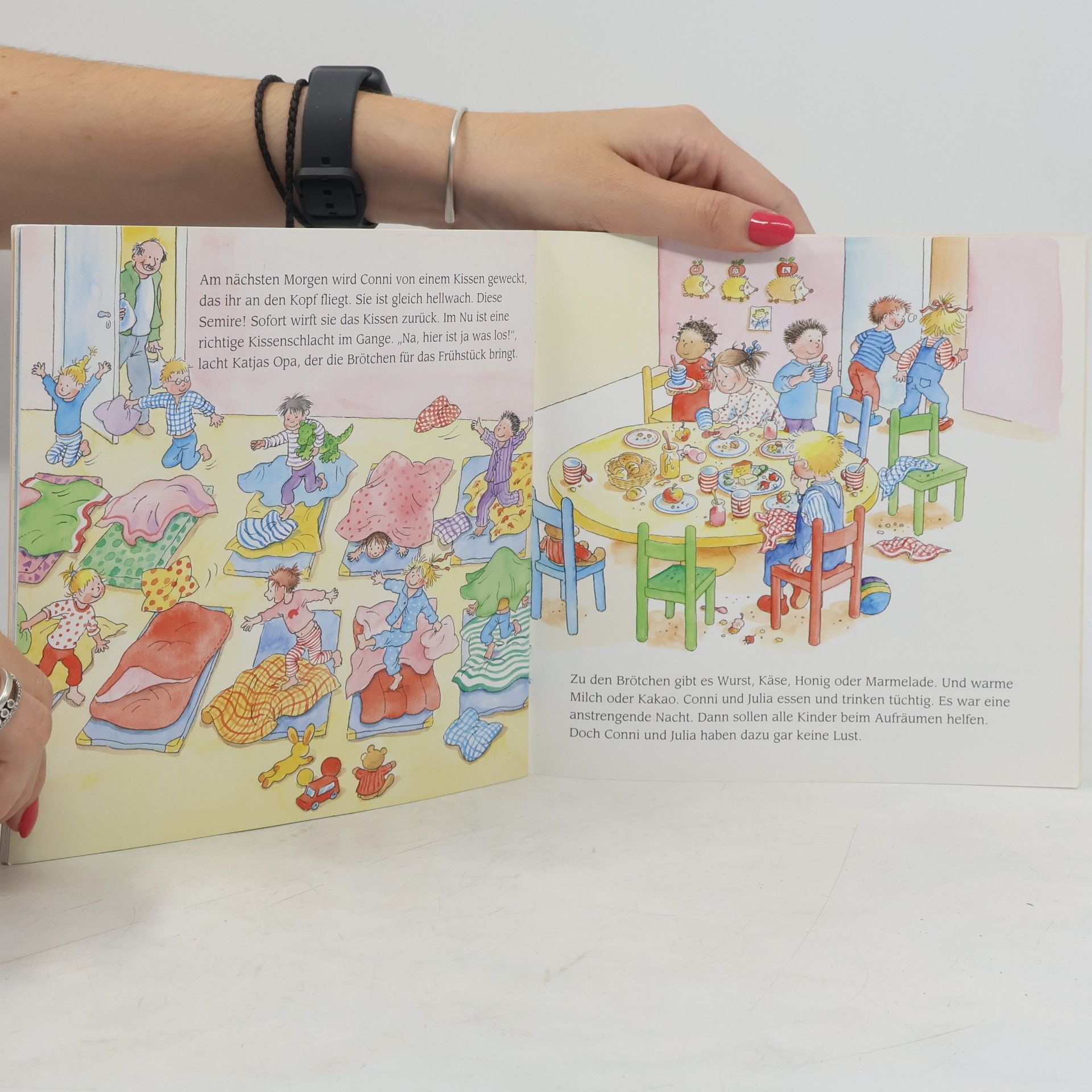 Liane Schneider Conni schläft im Kindergarten