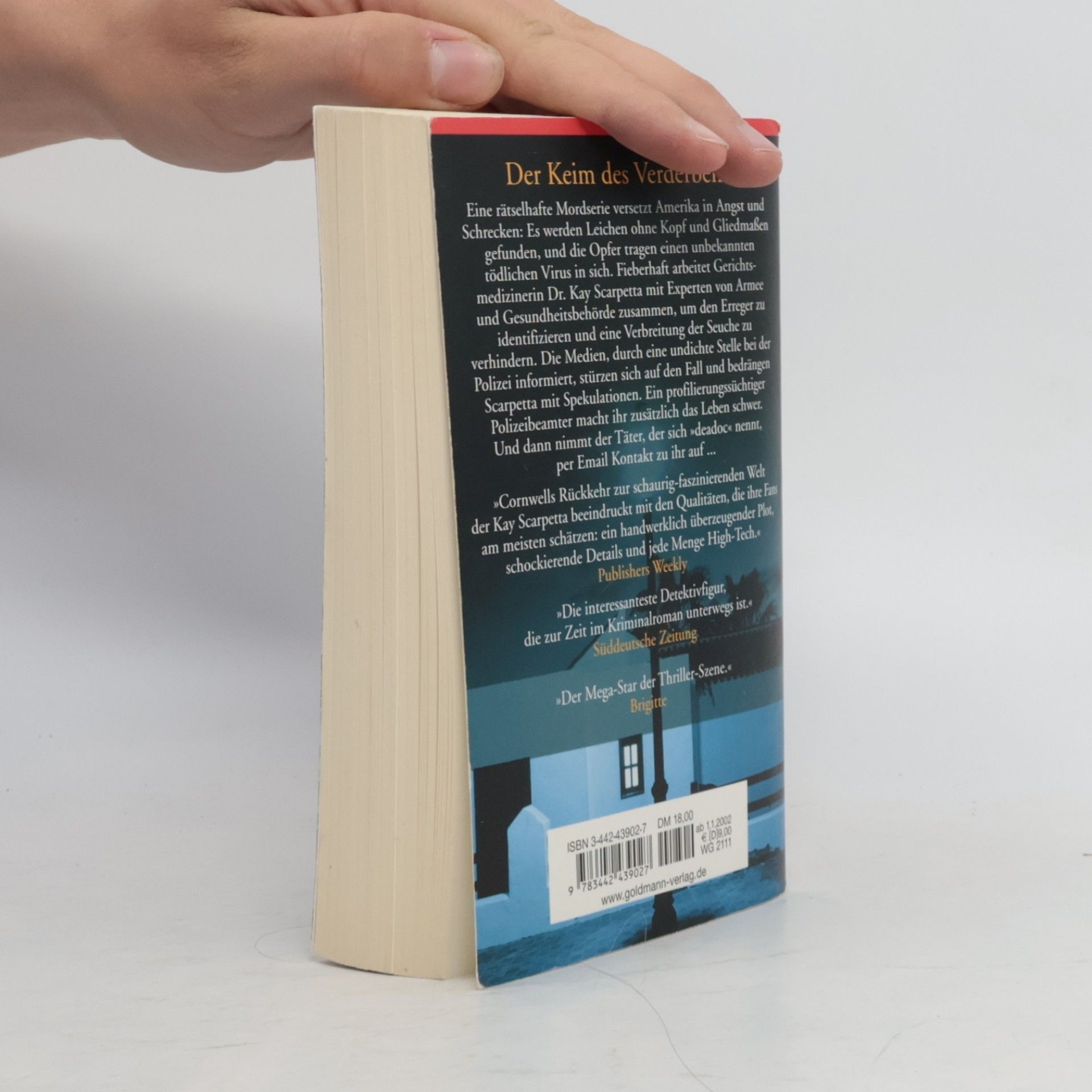 Patricia Cornwell Der Keim des Verderbens