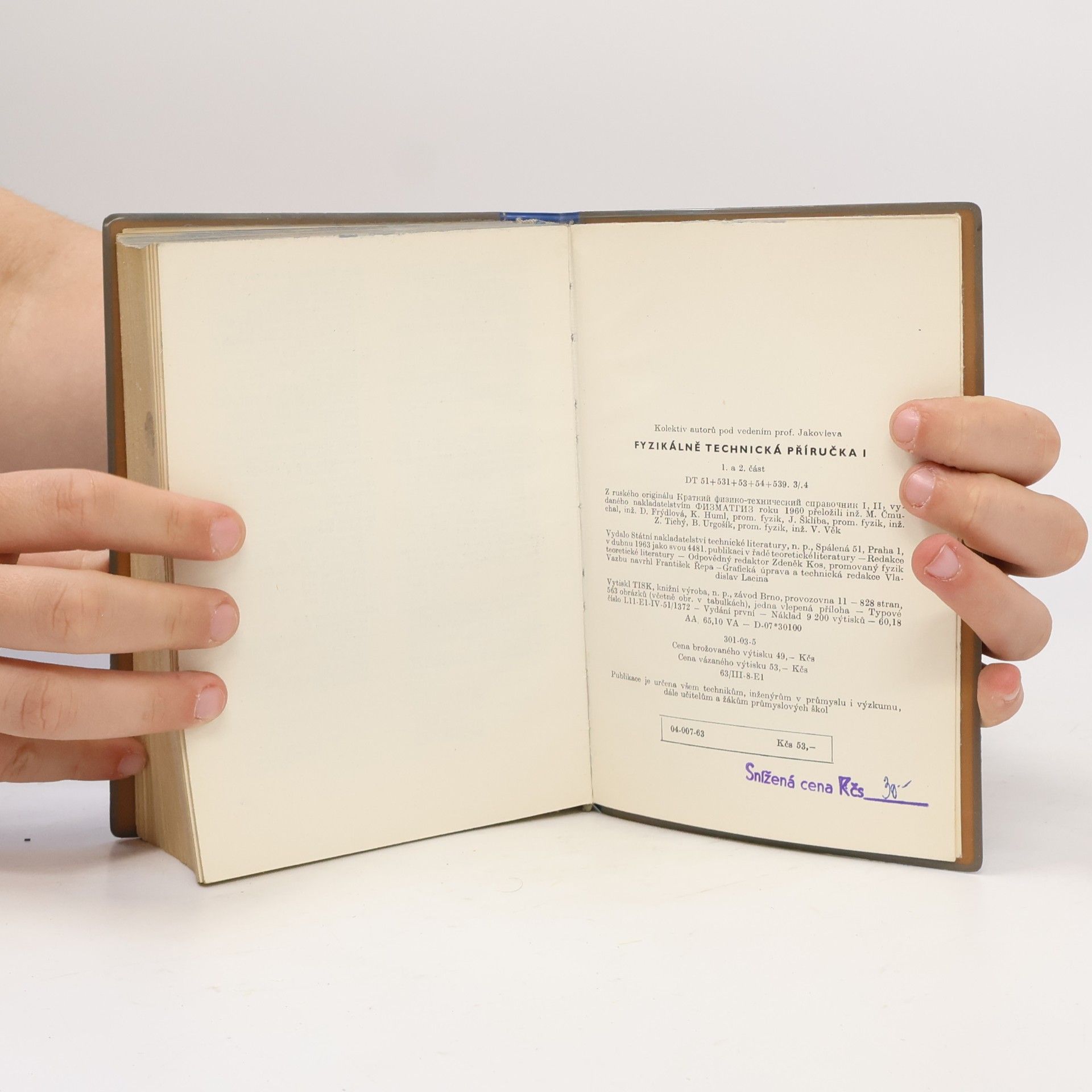 Autores varios Fyzikálně technická příručka