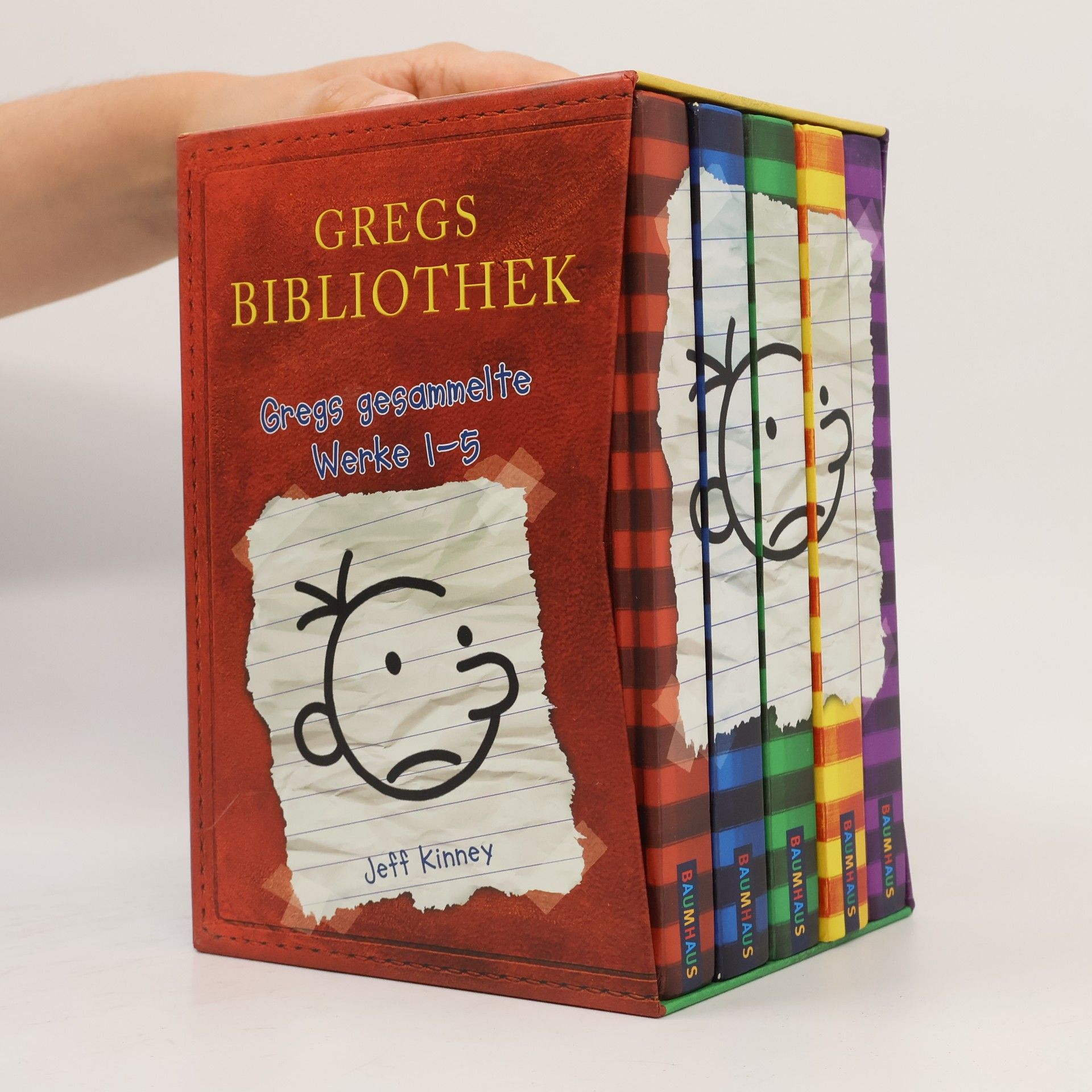 Jeff Kinney Gregs Bibliothek - Gregs gesammelte Werke 1-5