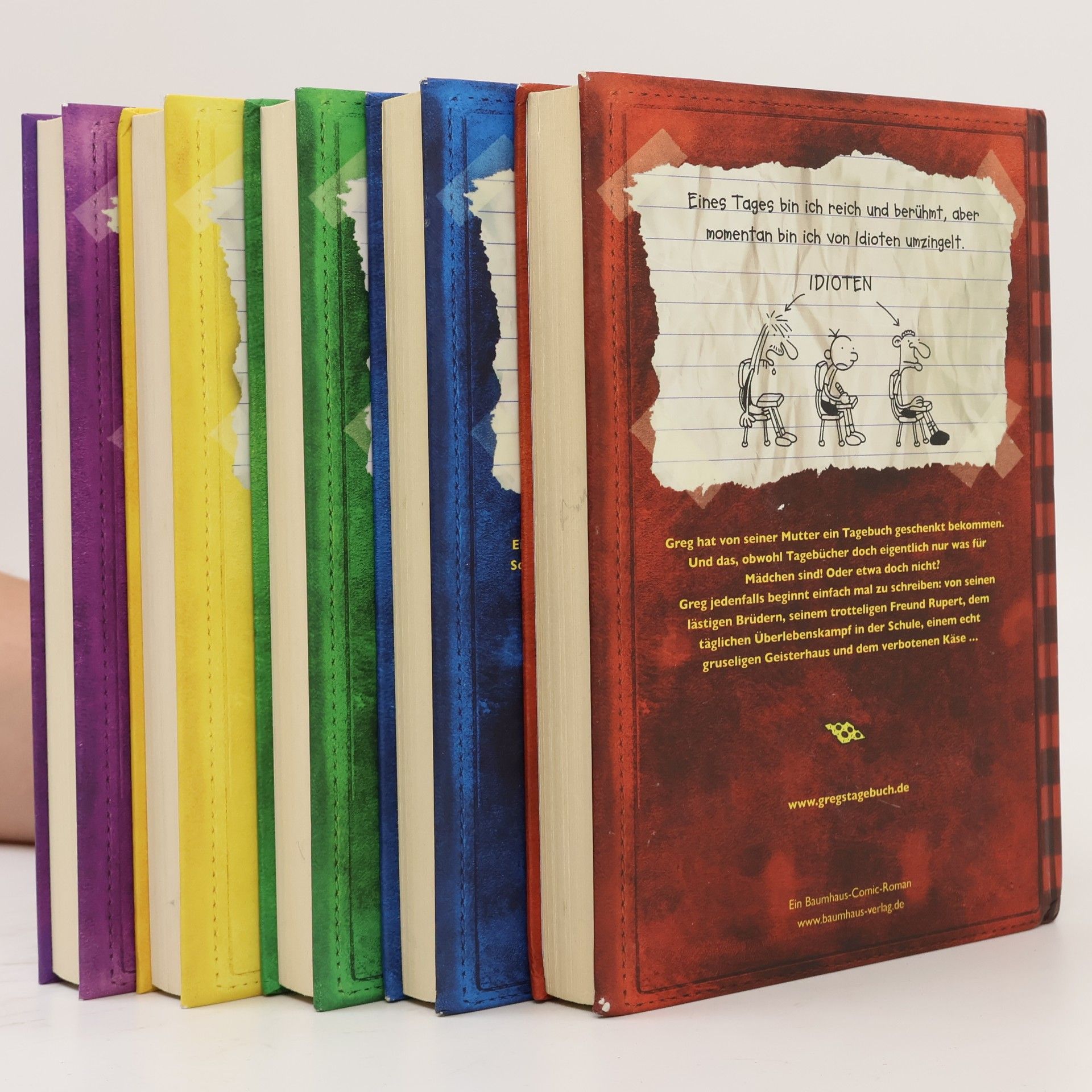 Jeff Kinney Gregs Bibliothek - Gregs gesammelte Werke 1-5