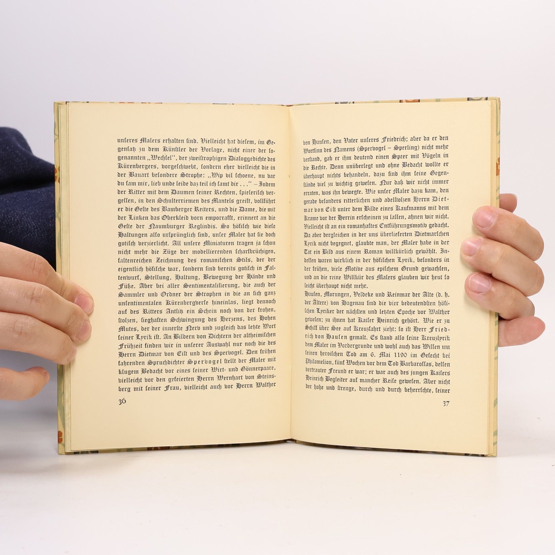Naumann Hans Die Minnesinger in Bildern der Manessischen Handschrift