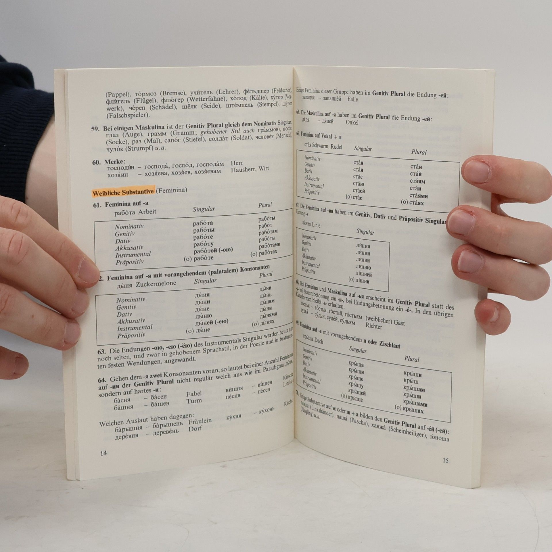 Hans Orschel Langenscheidts Kurzgrammatik Russisch