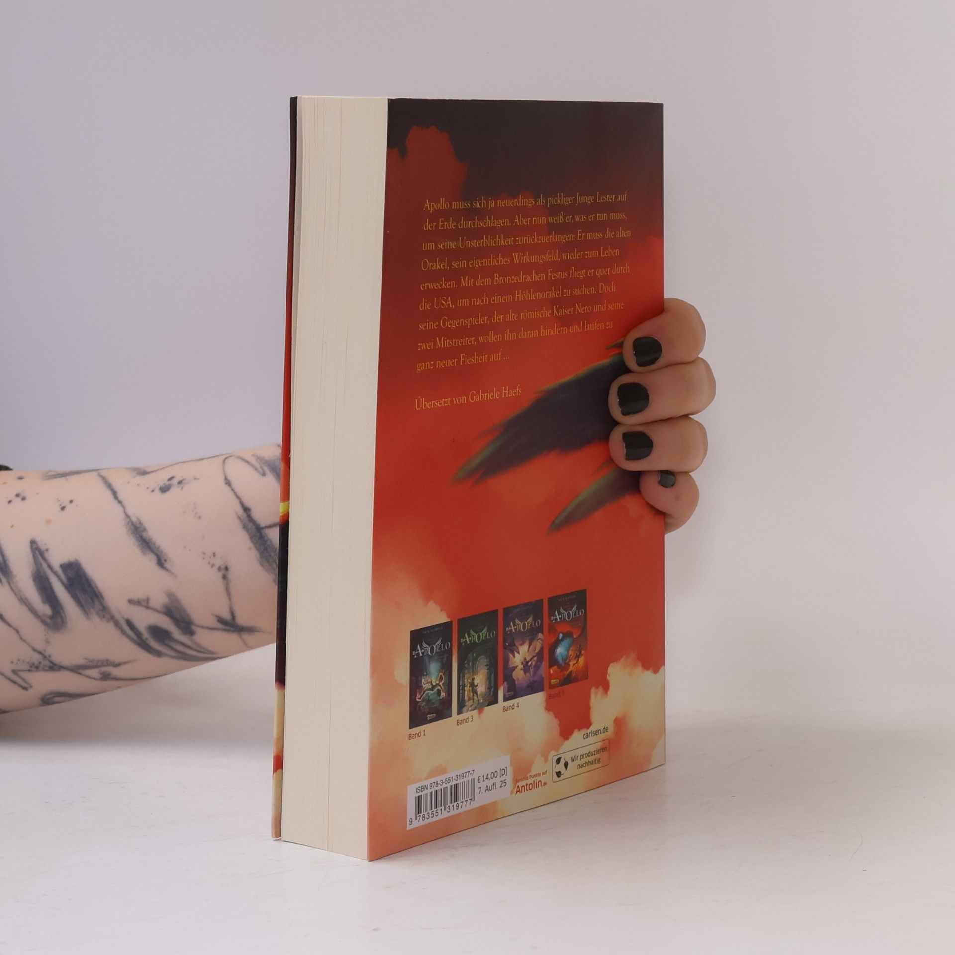 Rick Riordan Die Abenteuer des Apollo 2. Die dunkle Prophezeiung