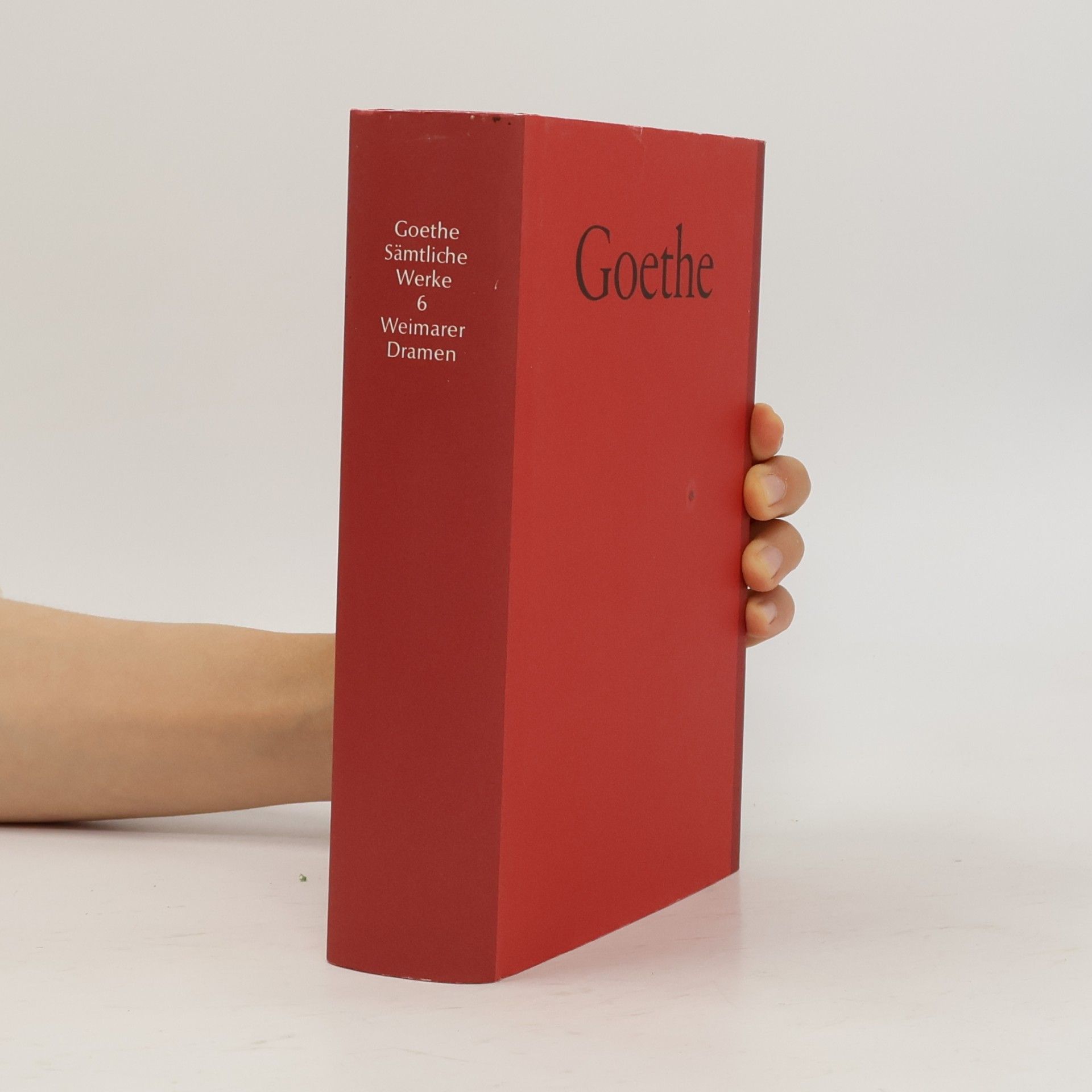 Johann Wolfgang von Goethe Goethe Sämtliche Werke 6