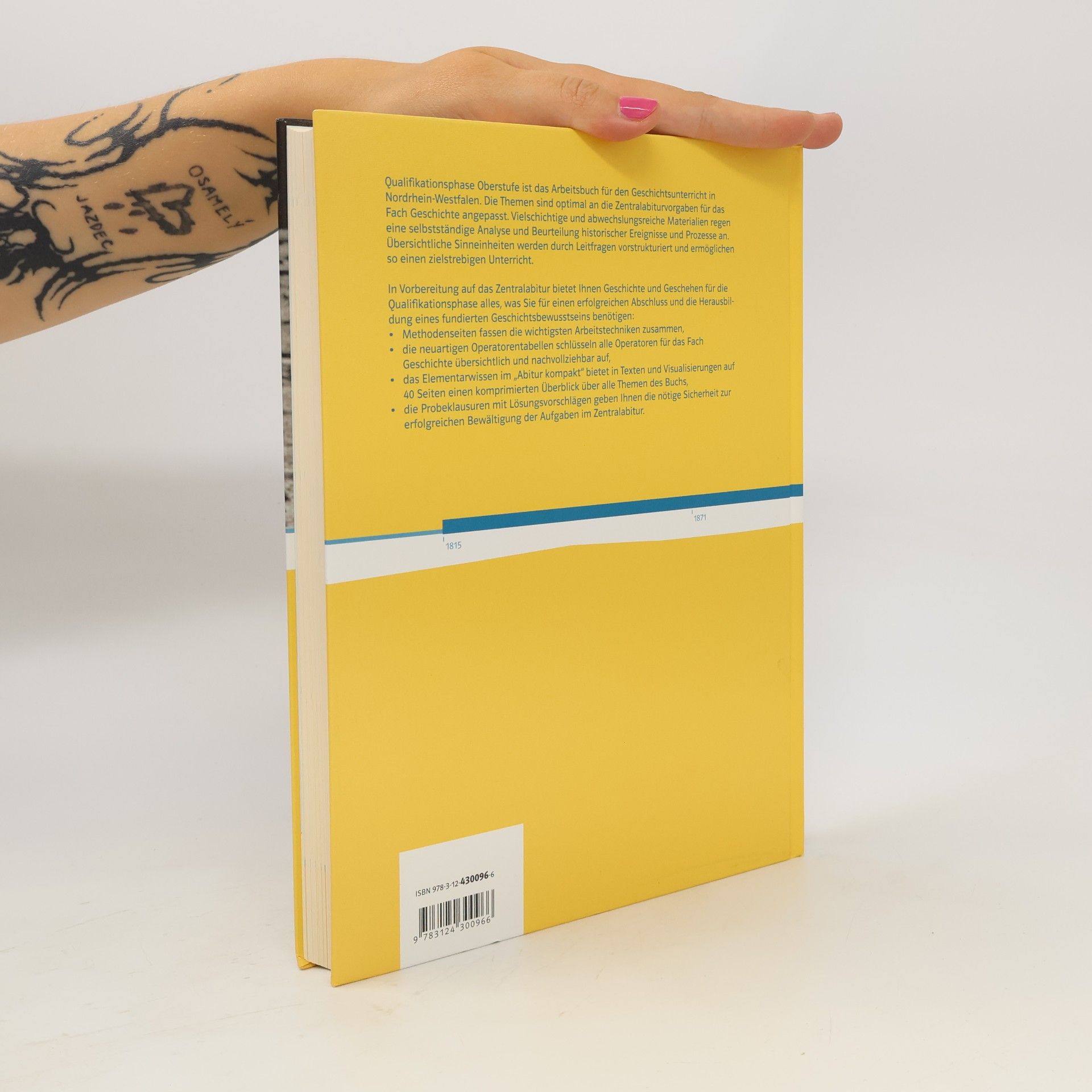 Michael Sauer Qualifikationsphase Oberstufe, Schülerbuch