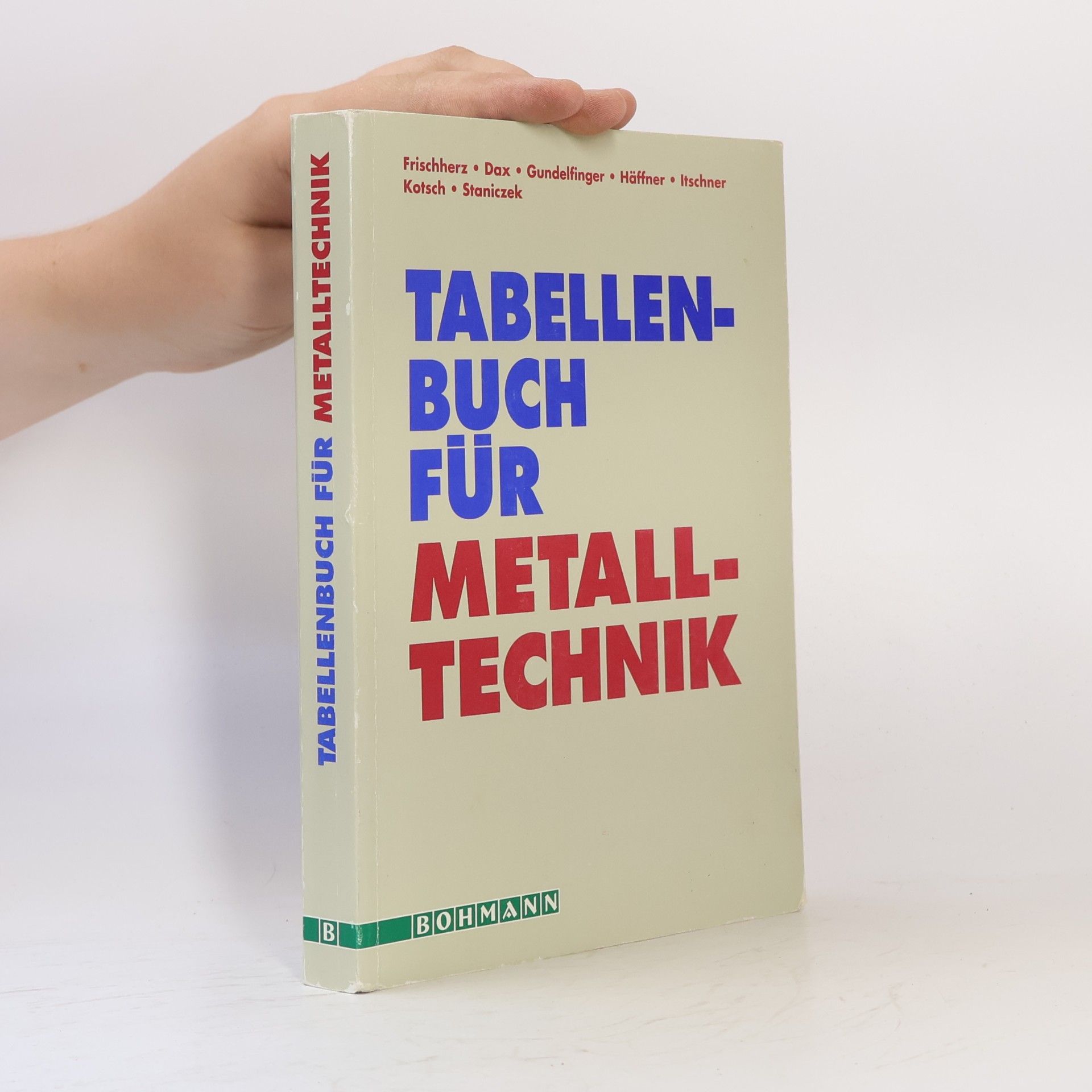 Kolektiv autorů Tabellenbuch für Metalltechnik