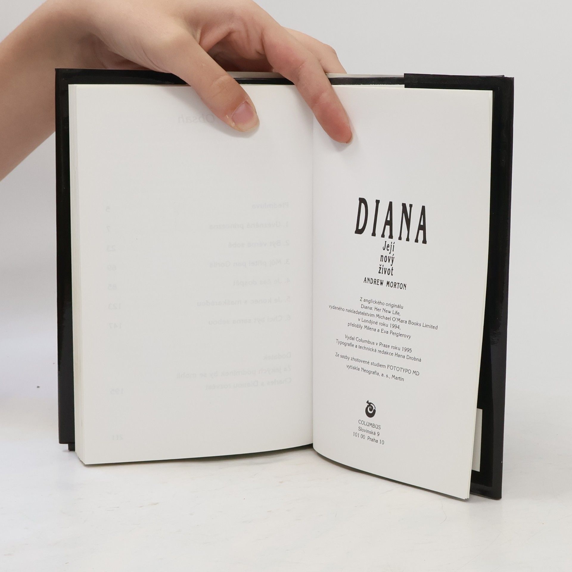 Andrew Morton Diana. Její nový život