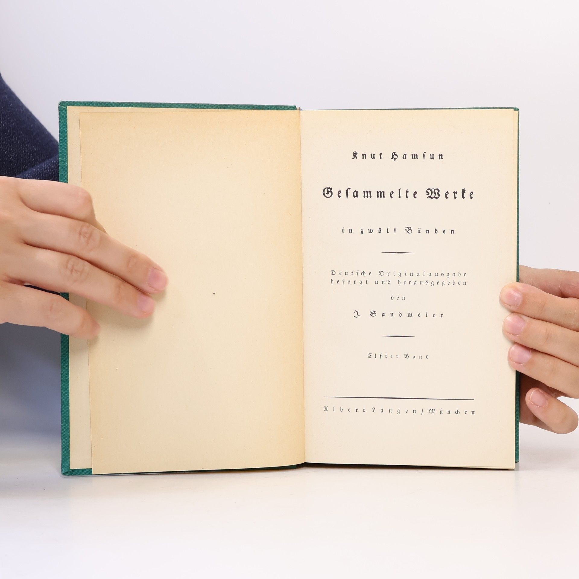 Knut Hamsun Gesammelte Werke 11