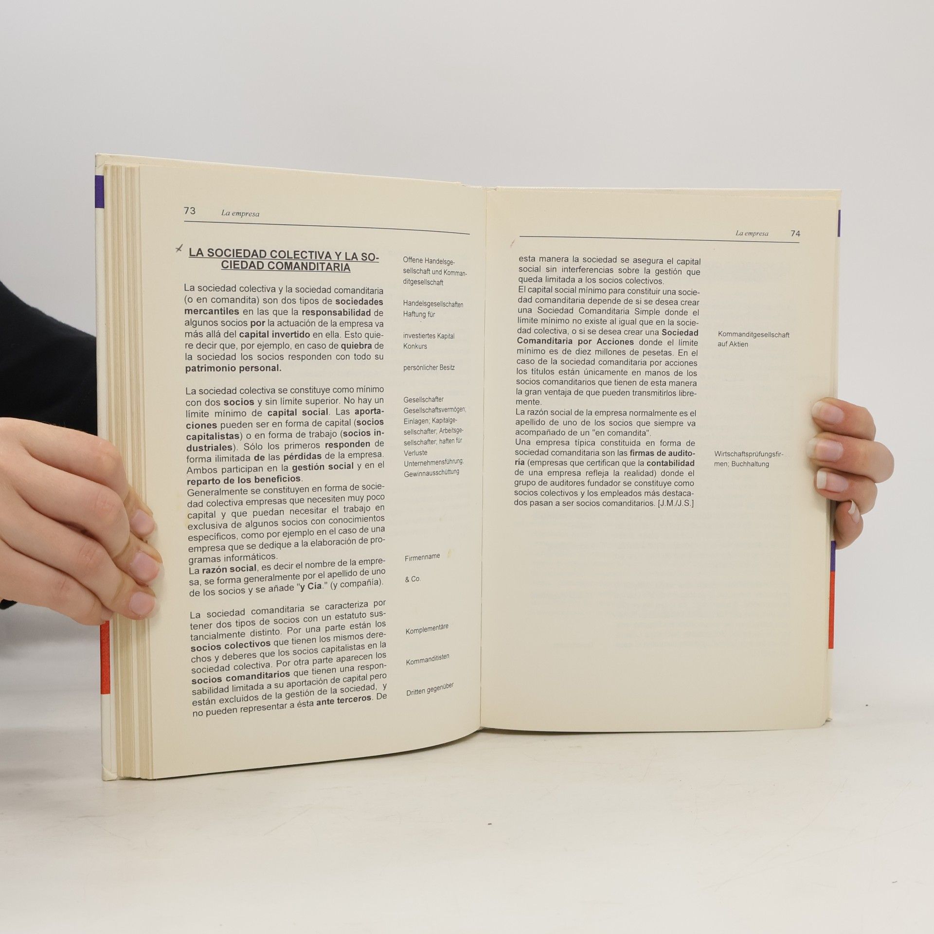 Johannes Schnitzer Wirtschaftsspanisch. Terminologisches Handbuch. Manual de lenguaje económico - 3. Auflage