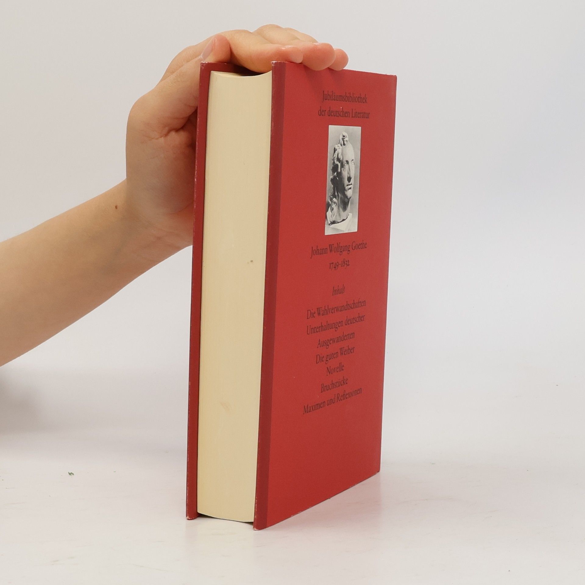 Johann Wolfgang von Goethe Sämtliche Werke 9, Wahlverwandtschaften Novellen Maximen