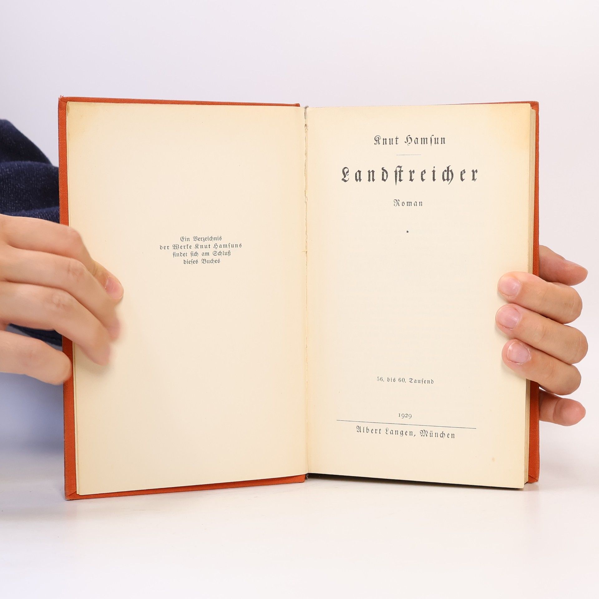 Knut Hamsun Landstreicher