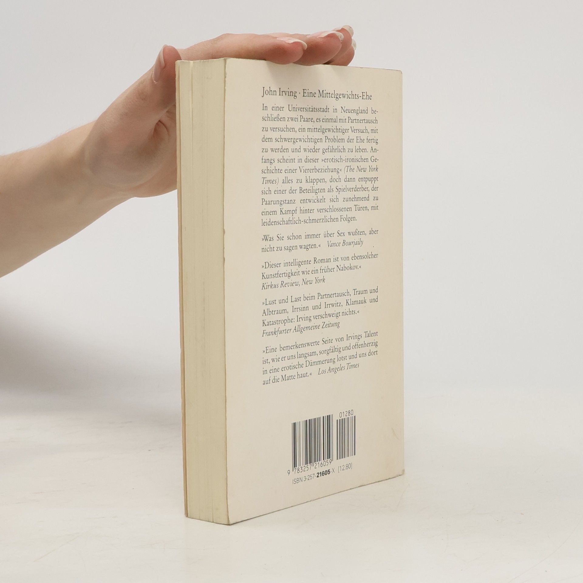 John Irving Eine Mittelgewichtsehe