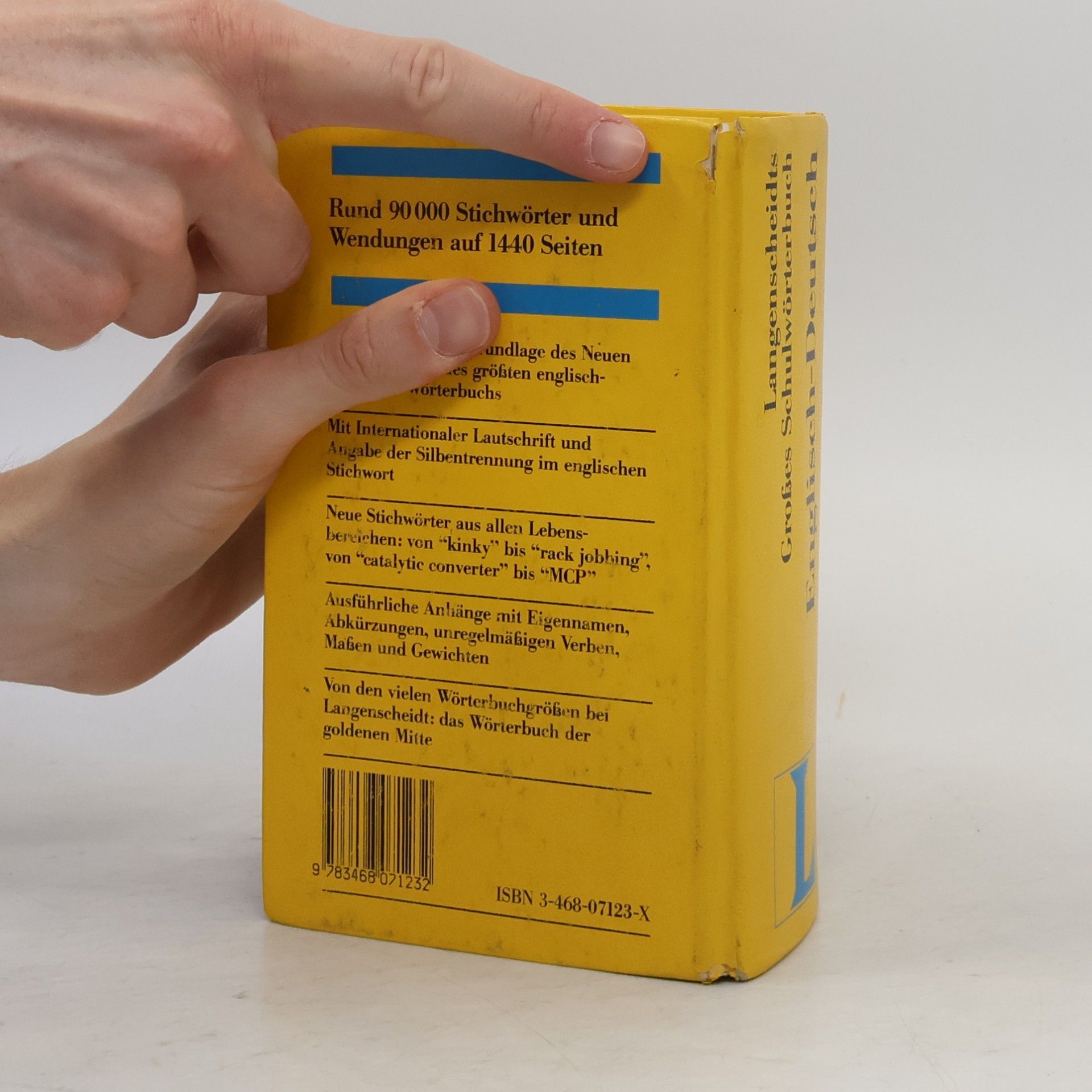 Heinz Messinger Langenscheidts großes Schulwörterbuch Englisch-Deutsch
