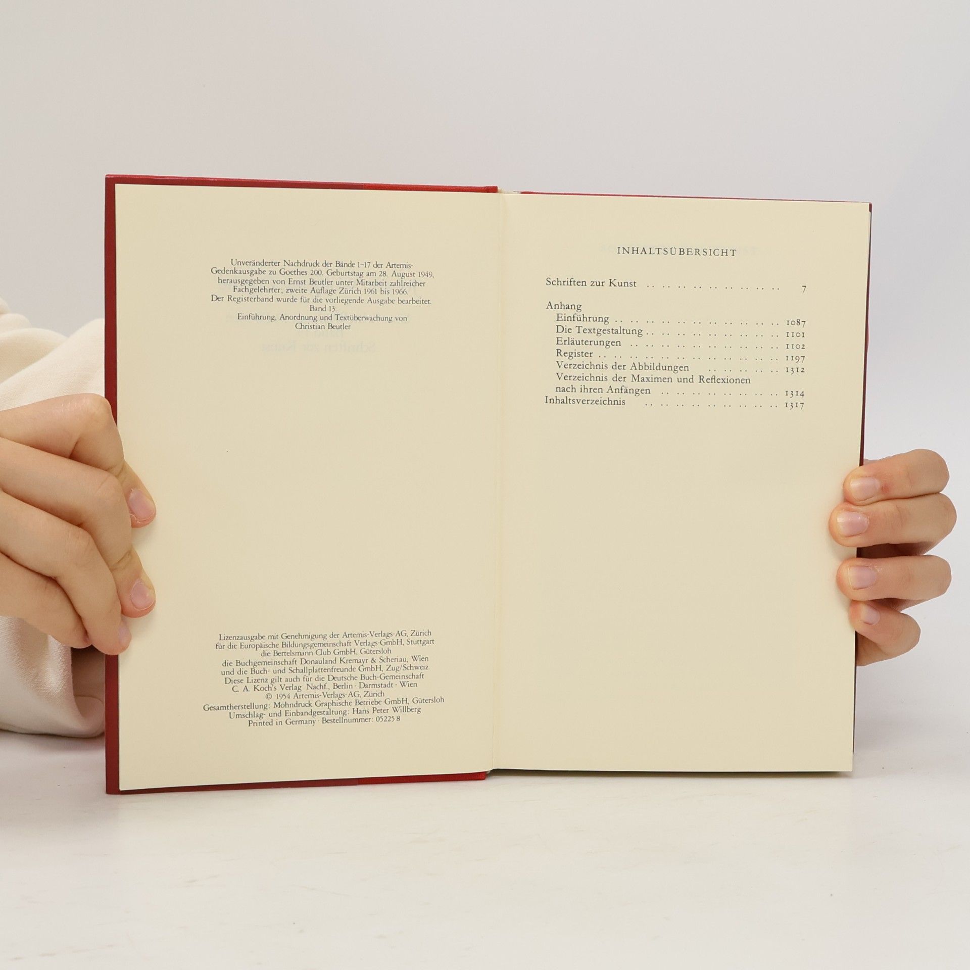 Johann Wolfgang von Goethe Sämtliche Werke 13