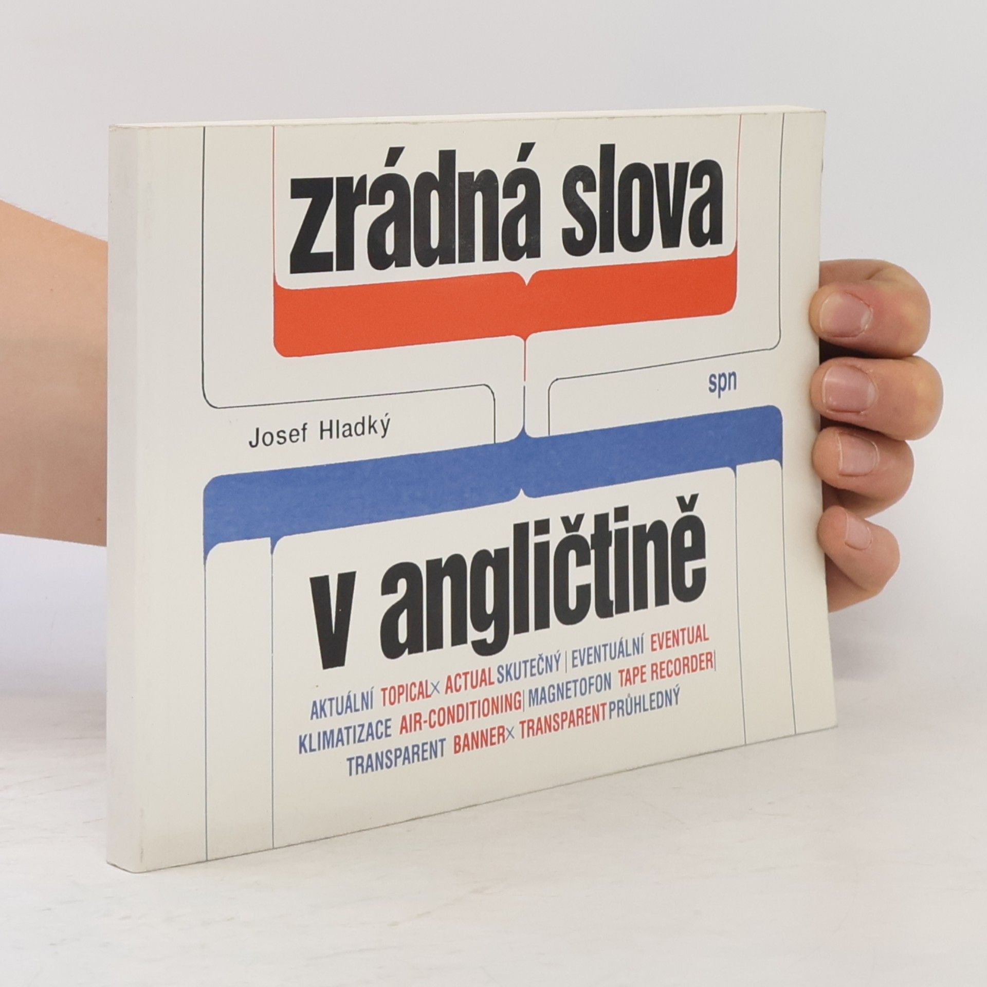 Josef Hladký Zrádná slova v angličtině