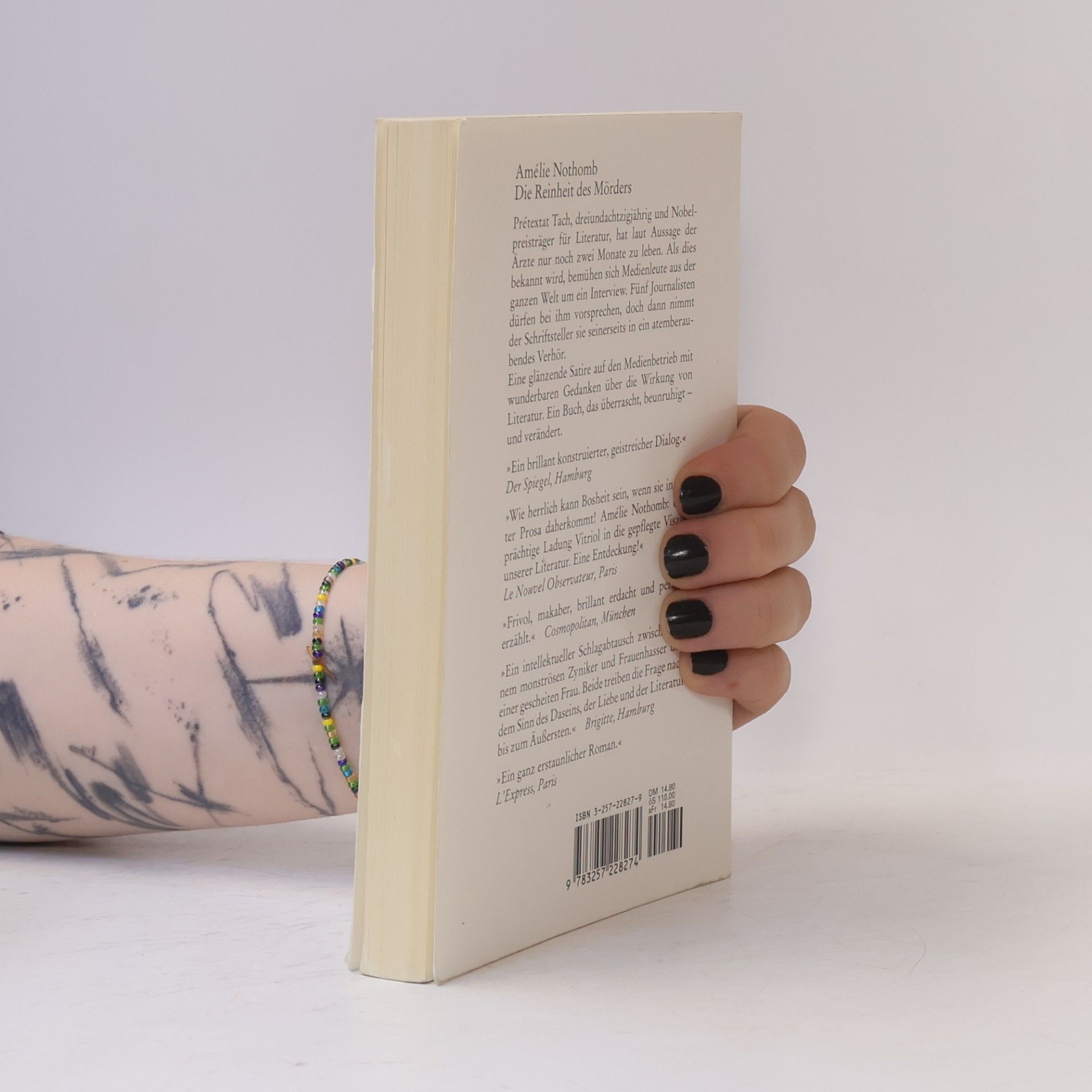 Amélie Nothomb Die Reinheit des Mörders