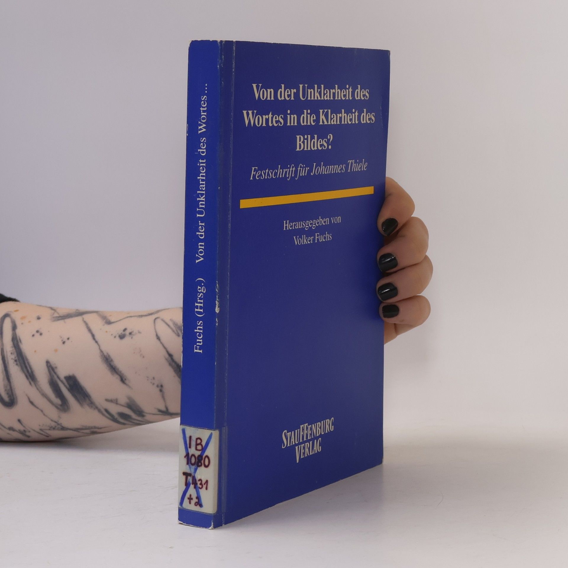Volker Rivinius Von der Unklarheit des Wortes in die Klarheit des Bildes?