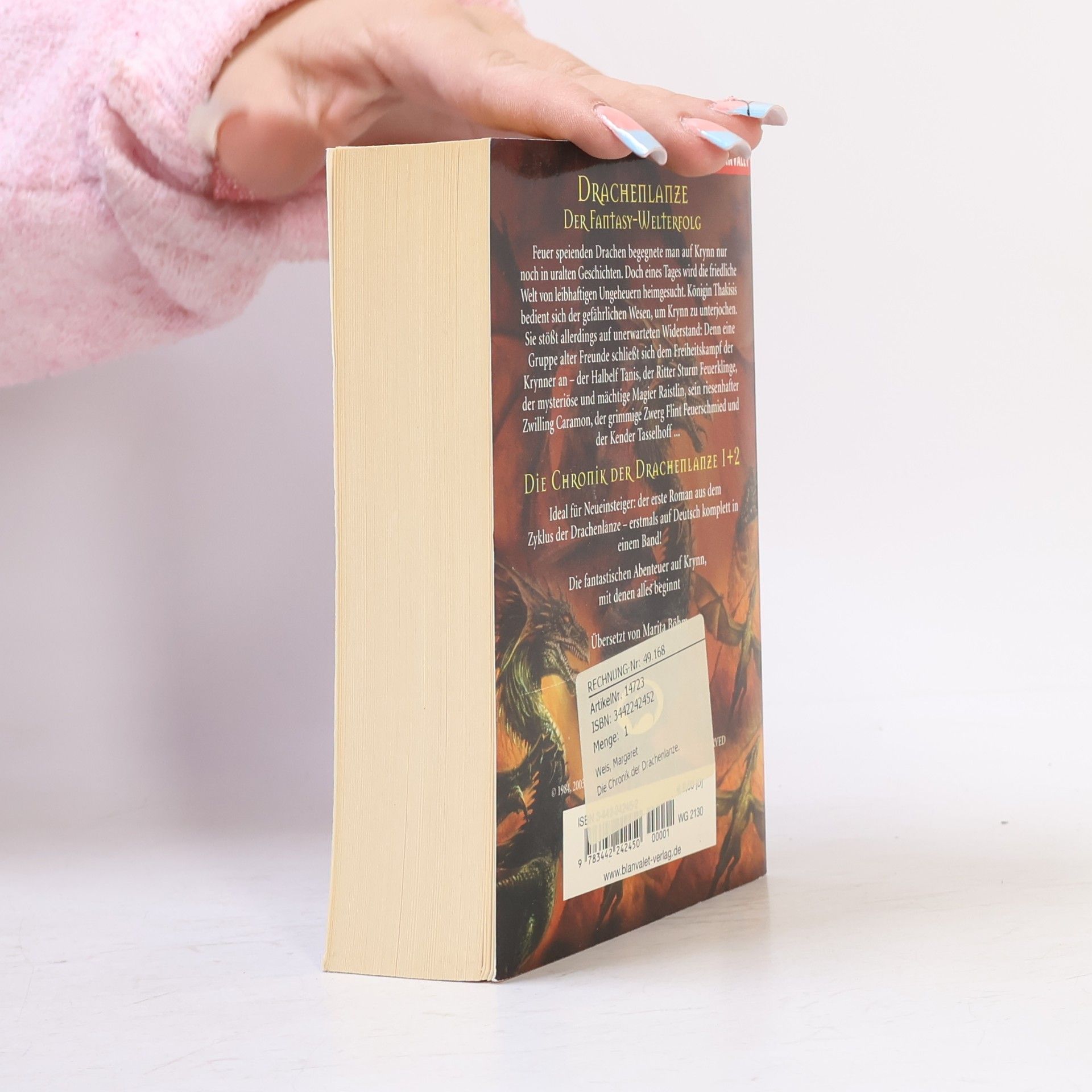 Margaret Weis Die Chronik der Drachenlanze 1+2