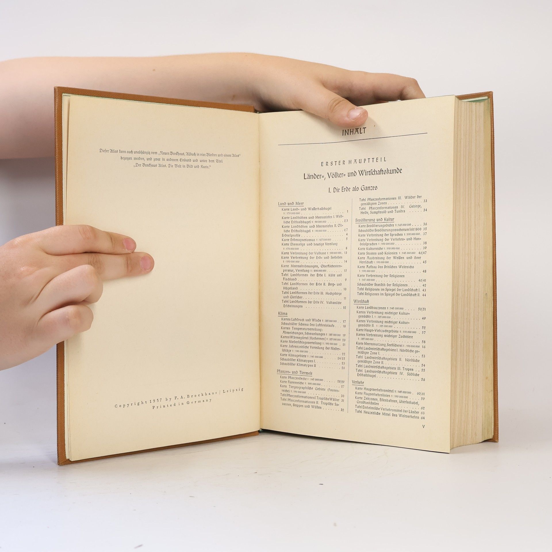 Kolektiv autorů Der Neue Brockhaus. Atlas