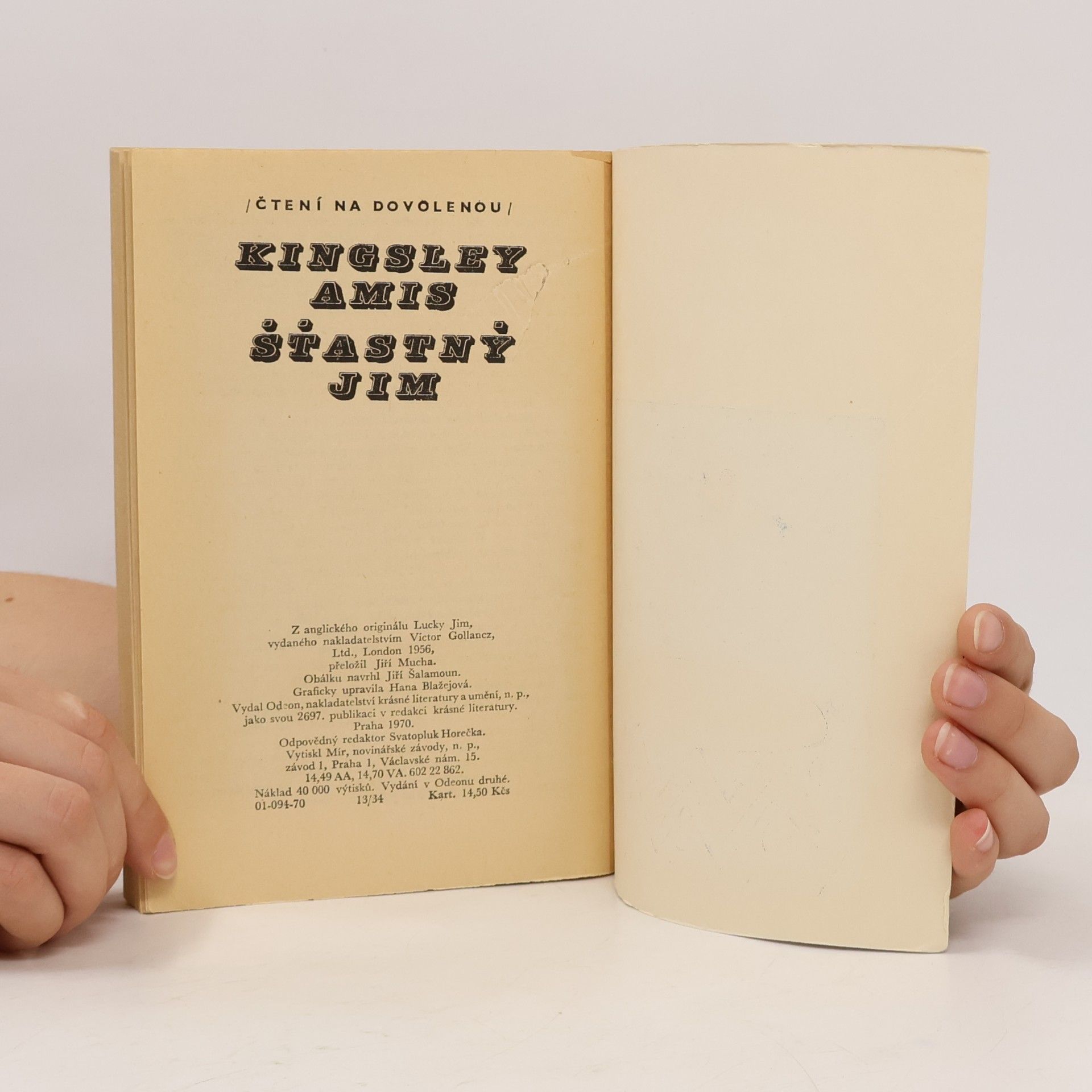 Kingsley Amis Šťastný Jim