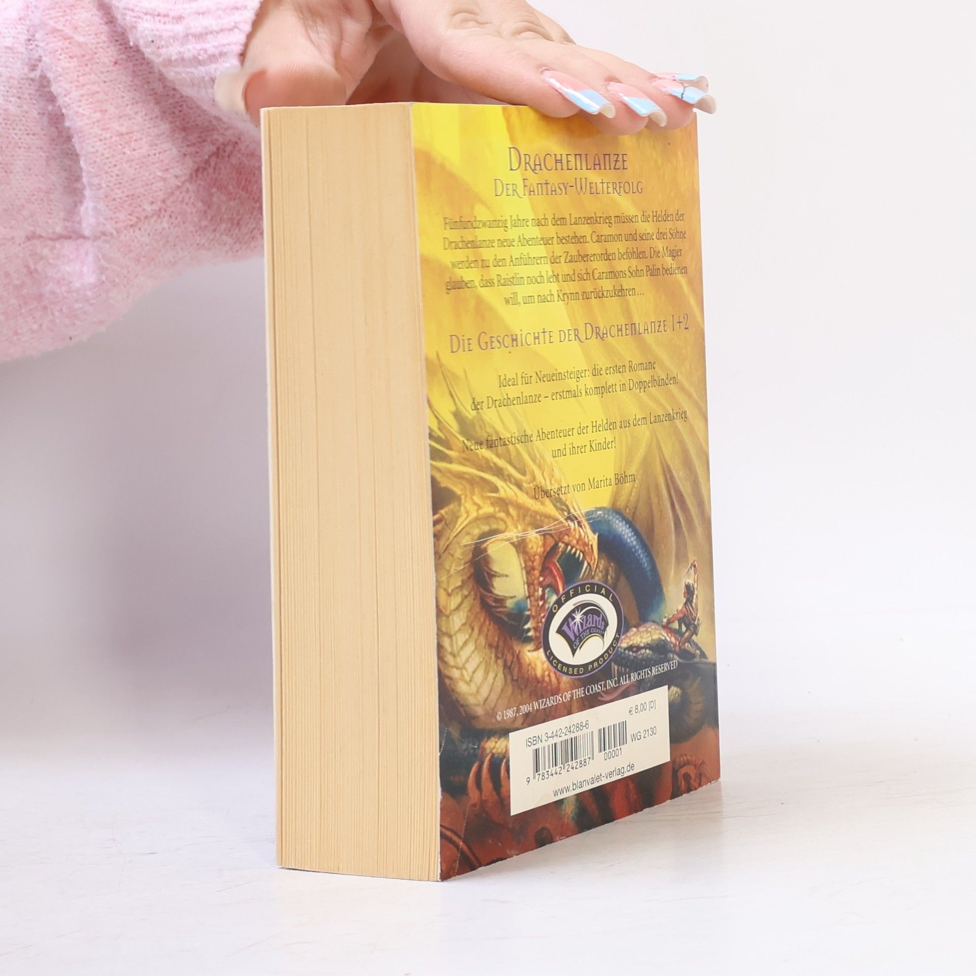 Margaret Weis Die Geschichte der Drachenlanze 1+2